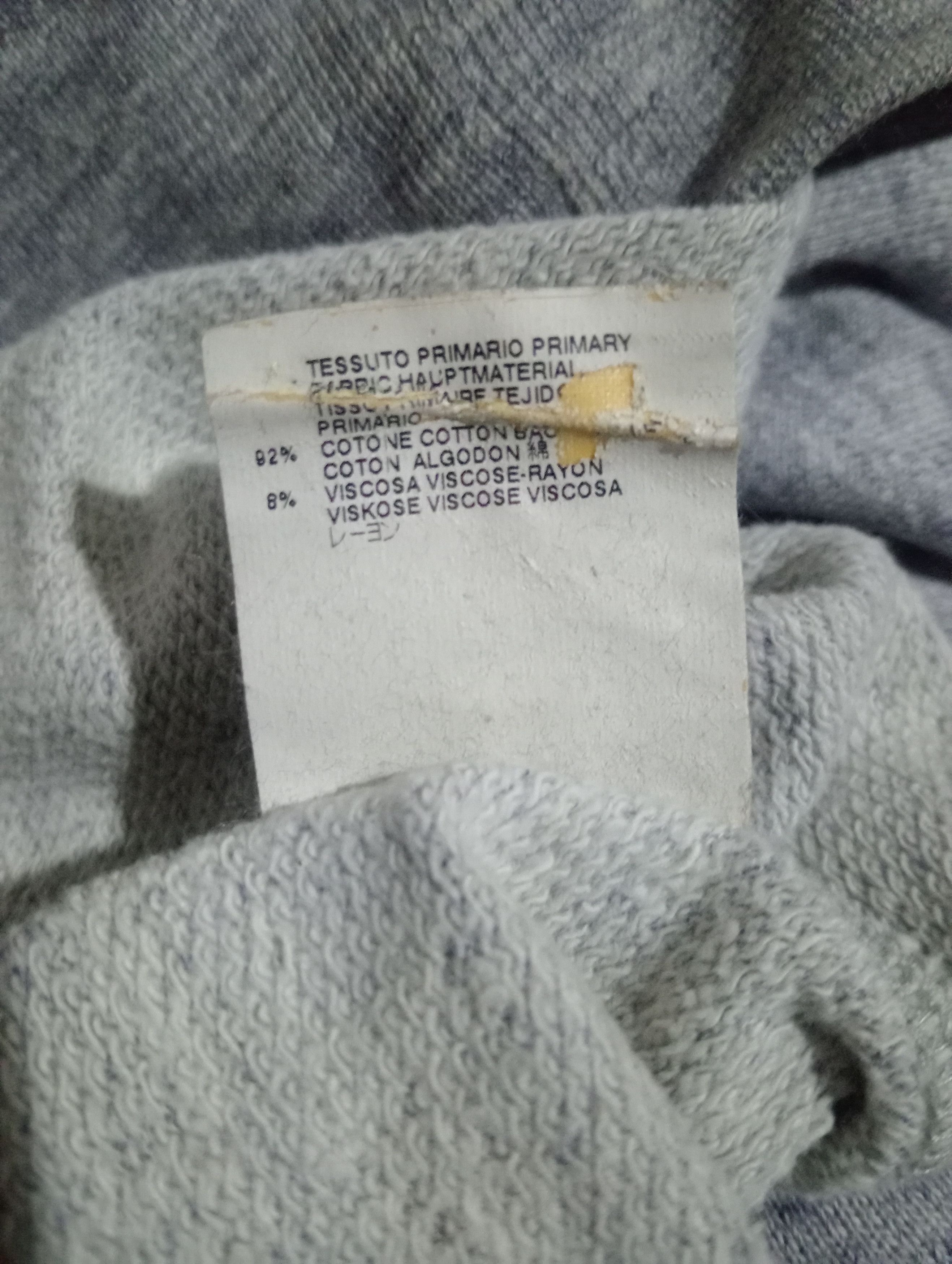 Dsquared2 Vintage Dsquared2 Distressed Zip-Up Sweatshirt Size US S / EU 44-46 / 1 - 11 Thumbnail