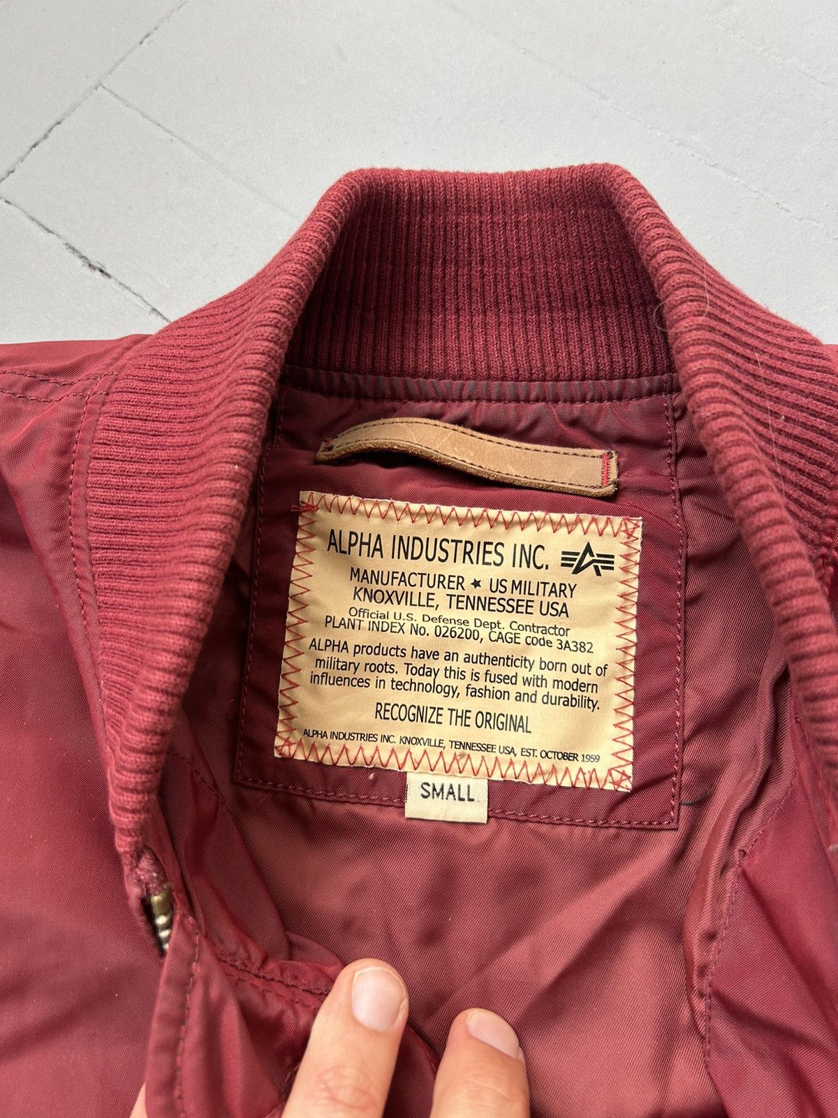 Alpha Industries × Vintage Alpha Industries bomber jacket Size US S / EU 44-46 / 1 - 5 Thumbnail