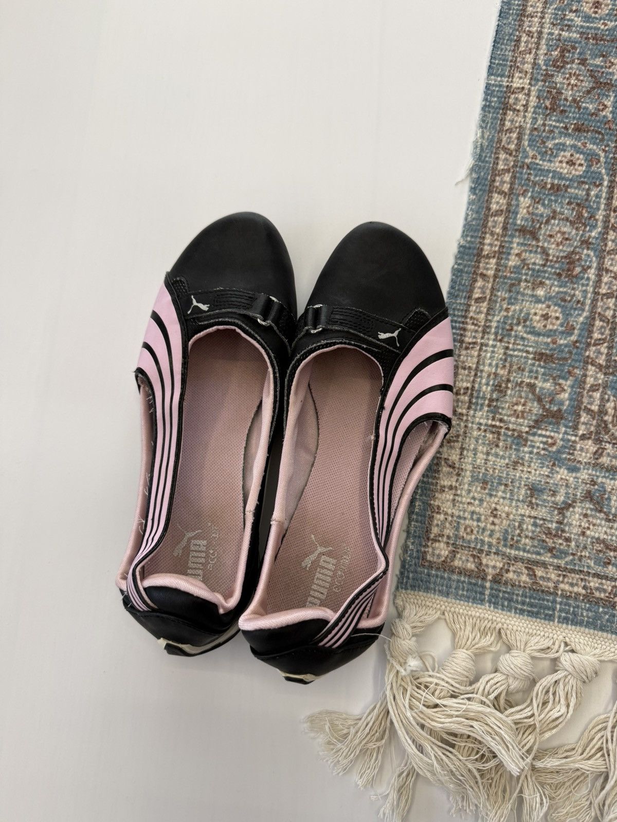 Puma Puma Japanese Vintage Y2K Leather Flat Ballet Size 38 Size US 8 / IT 38 - 3 Thumbnail
