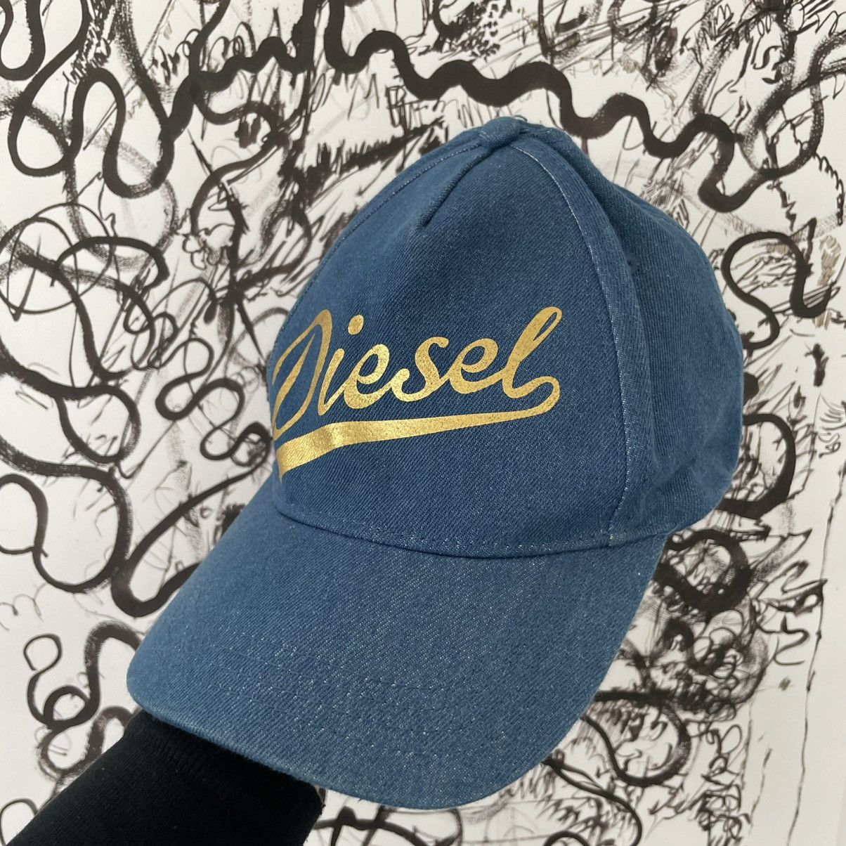 Diesel Vintage Diesel Streetwear Hat Cap Y2k Size ONE SIZE - 3 Thumbnail
