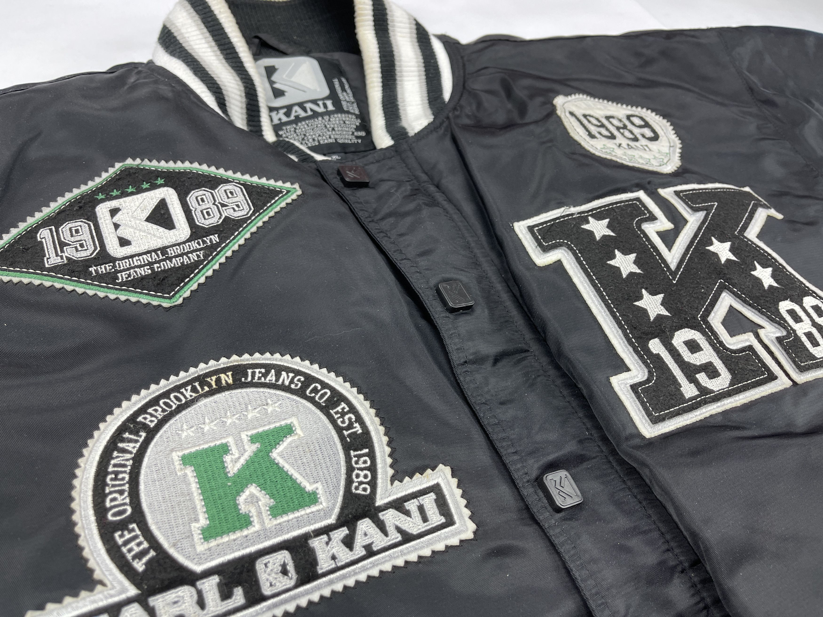 Karl Kani KARL KANI jacket, vintage bomber, 90s hip hop, 1990s size XL Size US XL / EU 56 / 4 - 11 Thumbnail