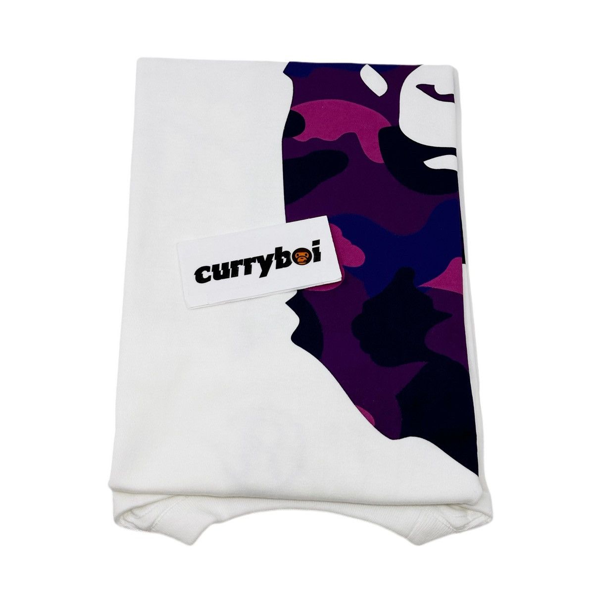 Bape Bape Color Camo Side Big Ape Head Tee White/Purple Size US M / EU 48-50 / 2 - 5 Thumbnail