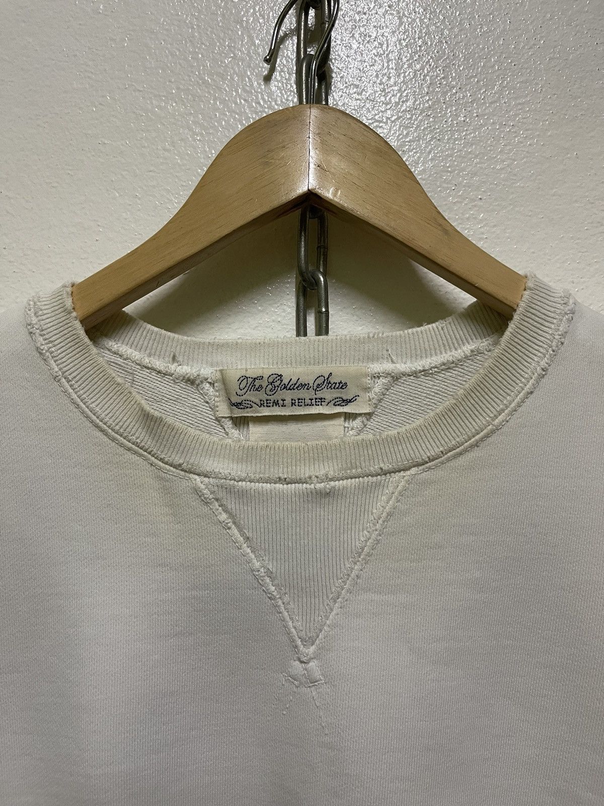 Japanese Brand Remi Relief Cotton Jersey Sweatshirt Crewneck Size US S / EU 44-46 / 1 - 6 Thumbnail