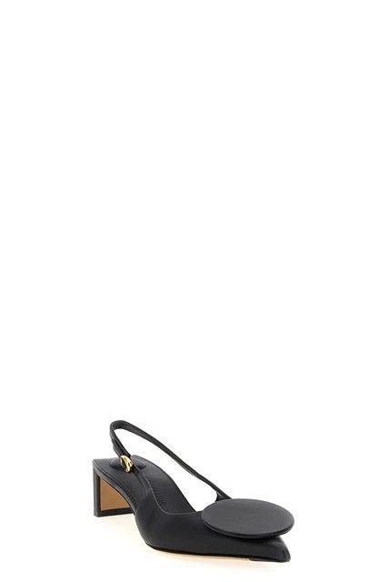 Jacquemus JACQUEMUS Duelo Black 40mm Slingback Pumps New Size US 6 / IT 36 - 3 Thumbnail