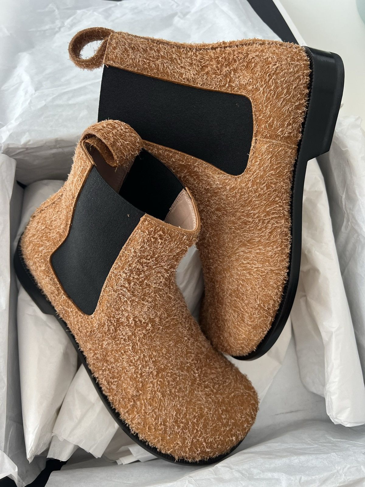 Loewe Campo Chelsea Boots in Suede Size US 10 / EU 43 - 6 Thumbnail