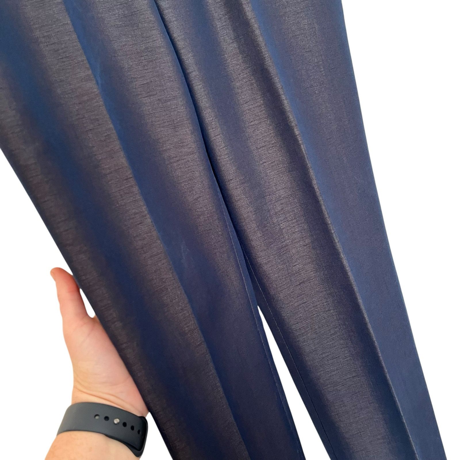 Mexx Mexx | Navy Blue suit Pants Iridescent Gold 36R Fits Like 30 Size US 30 / EU 46 - 4 Thumbnail