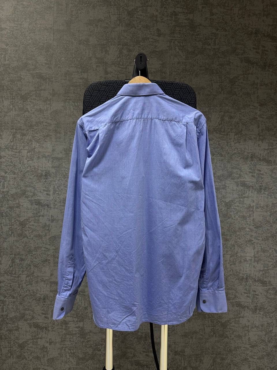 Dolce & Gabbana × Vintage Vintage Dolce&Gabbana Blue Big Loo Mens Shirt Size US M / EU 48-50 / 2 - 13 Thumbnail