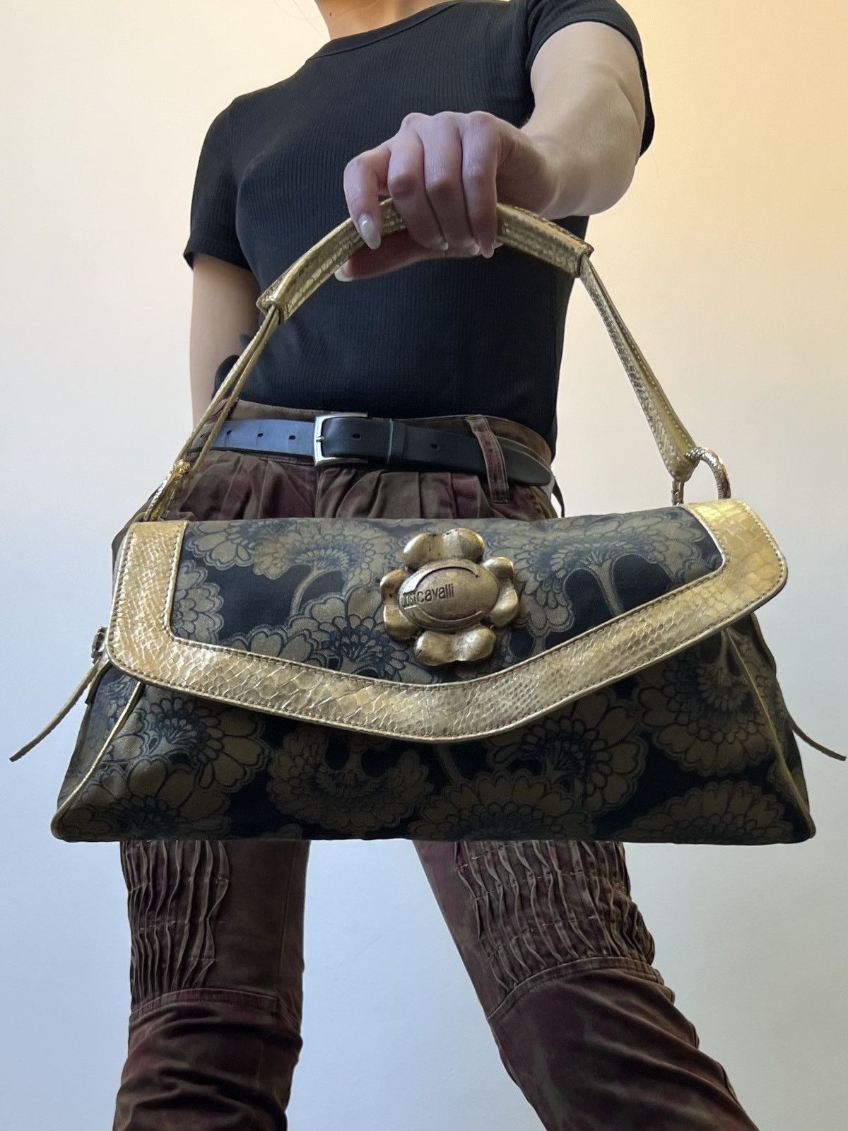 Archival Clothing x Just Cavalli Vintage Just Cavalli Multicolor Mini Bag Clutch, Women's