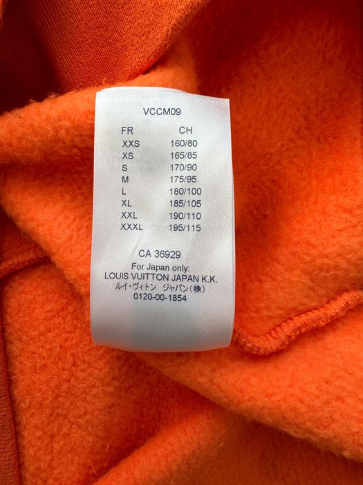 Lv orange monogram sweater hot sale