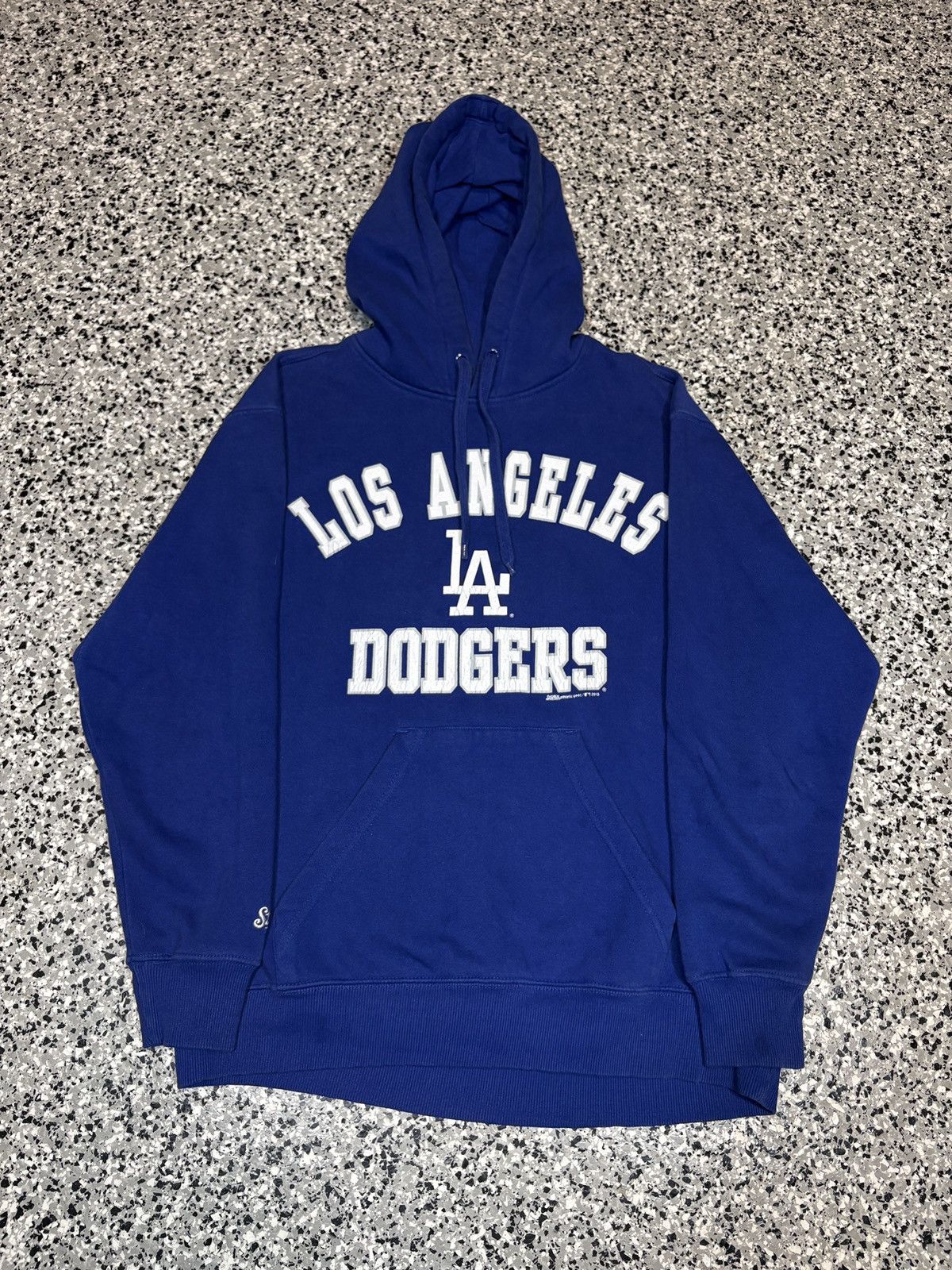 MLB Vintage 2013 Stitches Los Angeles Dodgers Hoodie Size M 0591 Size US M / EU 48-50 / 2 - 1 Thumbnail