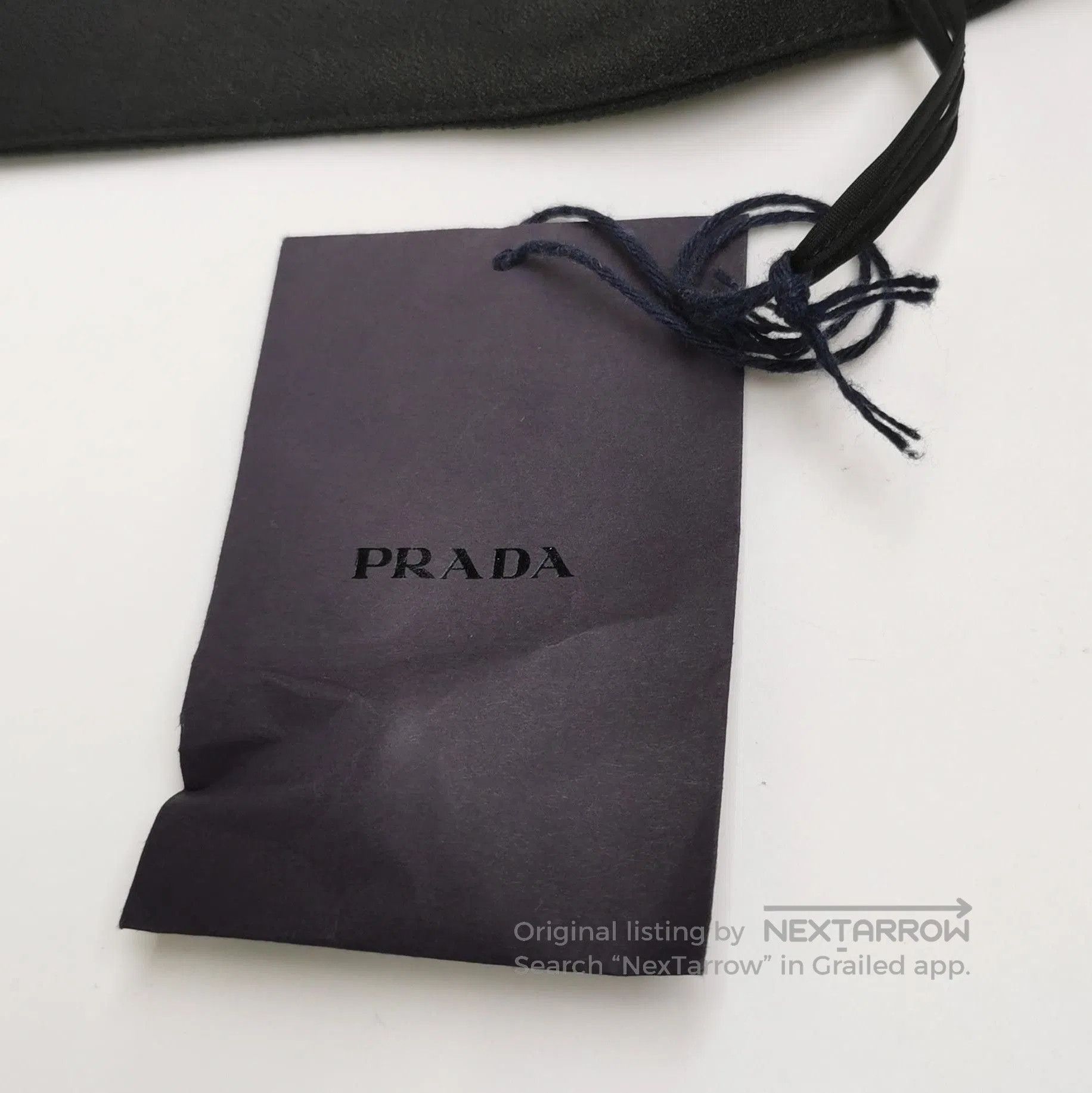 Prada Prada Black Long Pants with Beaded Detail . Size 37" - 3 Thumbnail