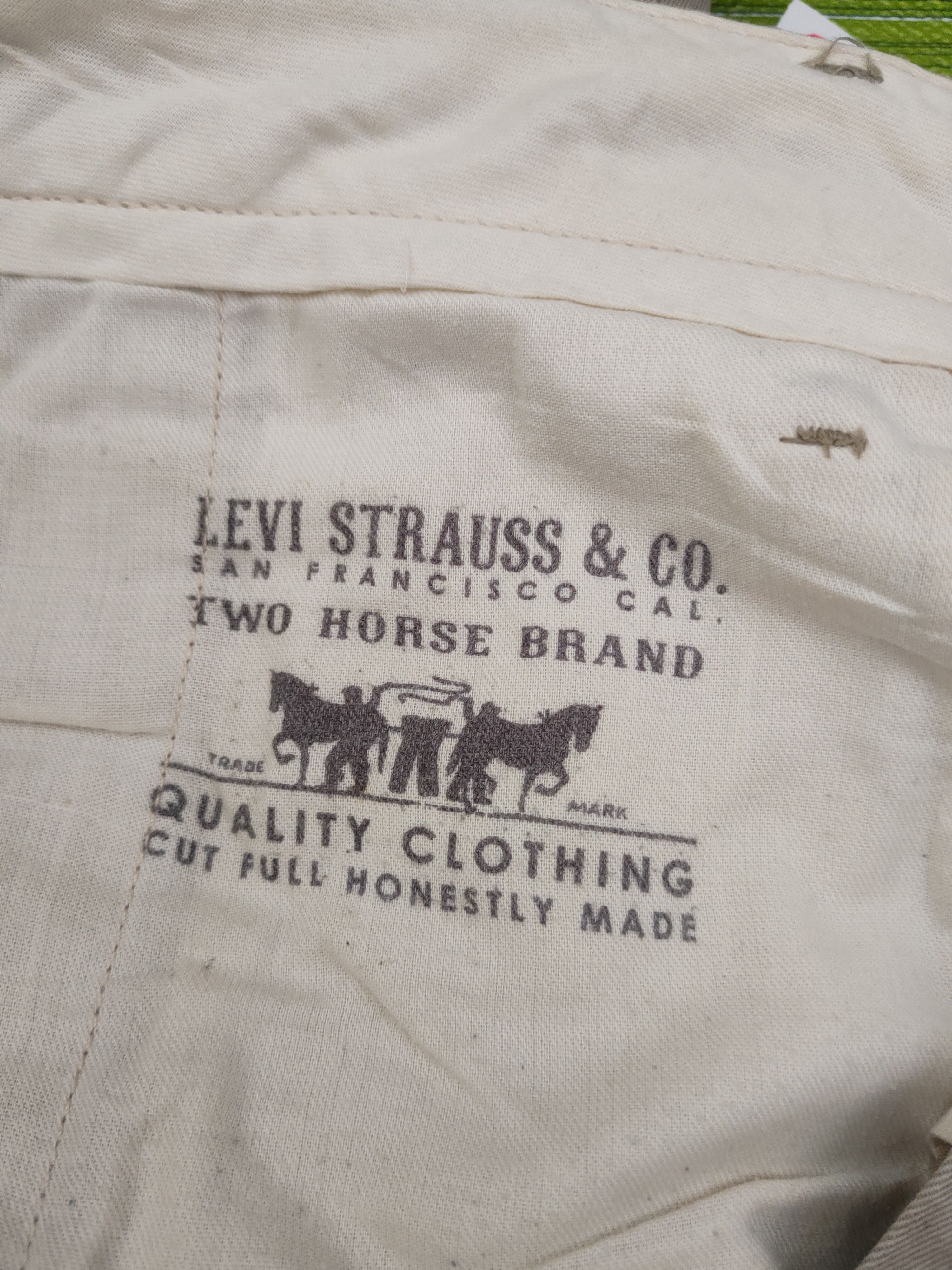 Japanese Brand Levi's Beige Multipocket Casual Pants #W1046 Size US 32 / EU 48 - 16 Thumbnail