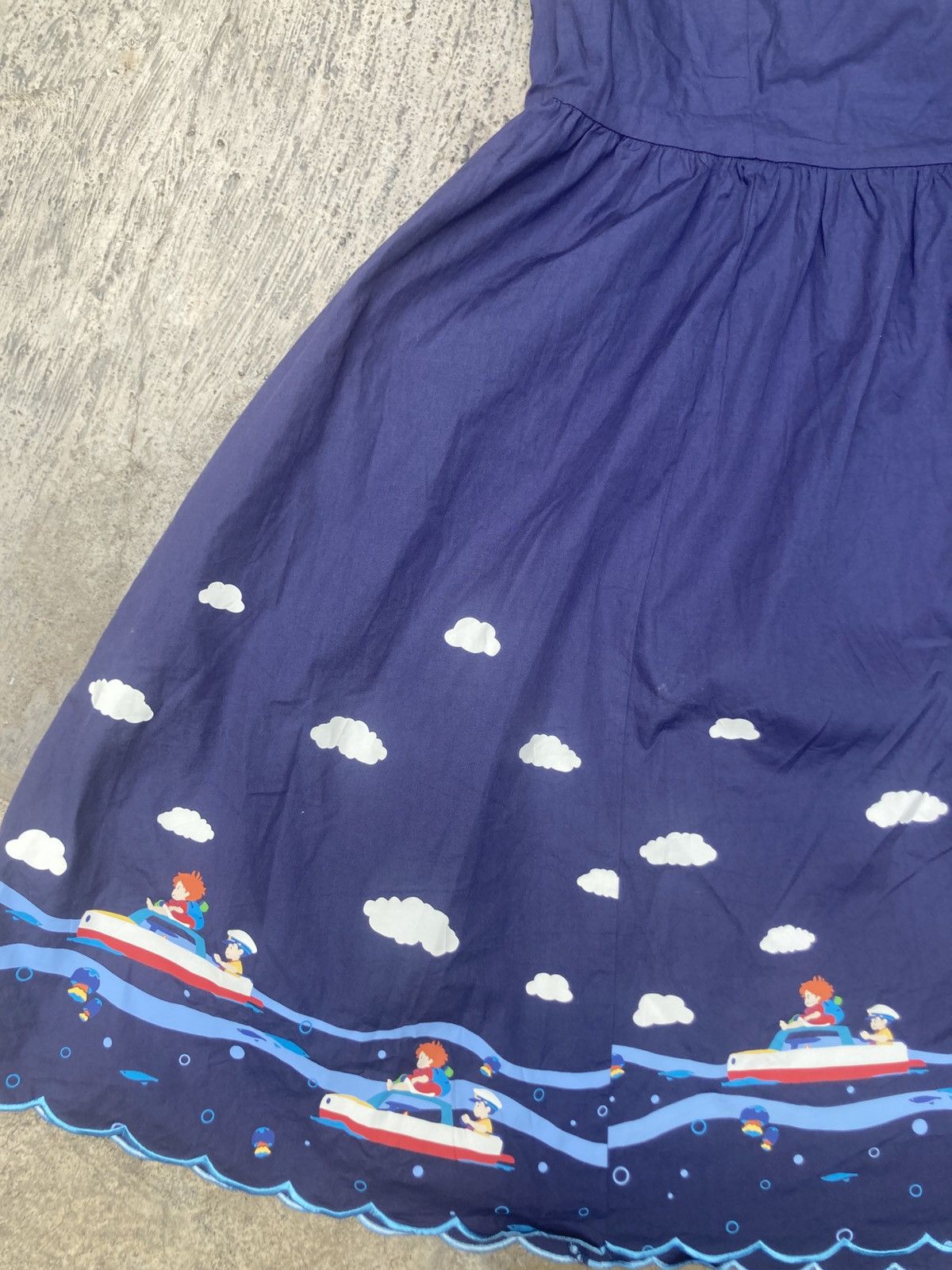 Other LICENSED STUDIO GHIBLI PONYO SOSUSKE DRESS Size XXL / US 16-18 / IT 52-54 - 3 Thumbnail