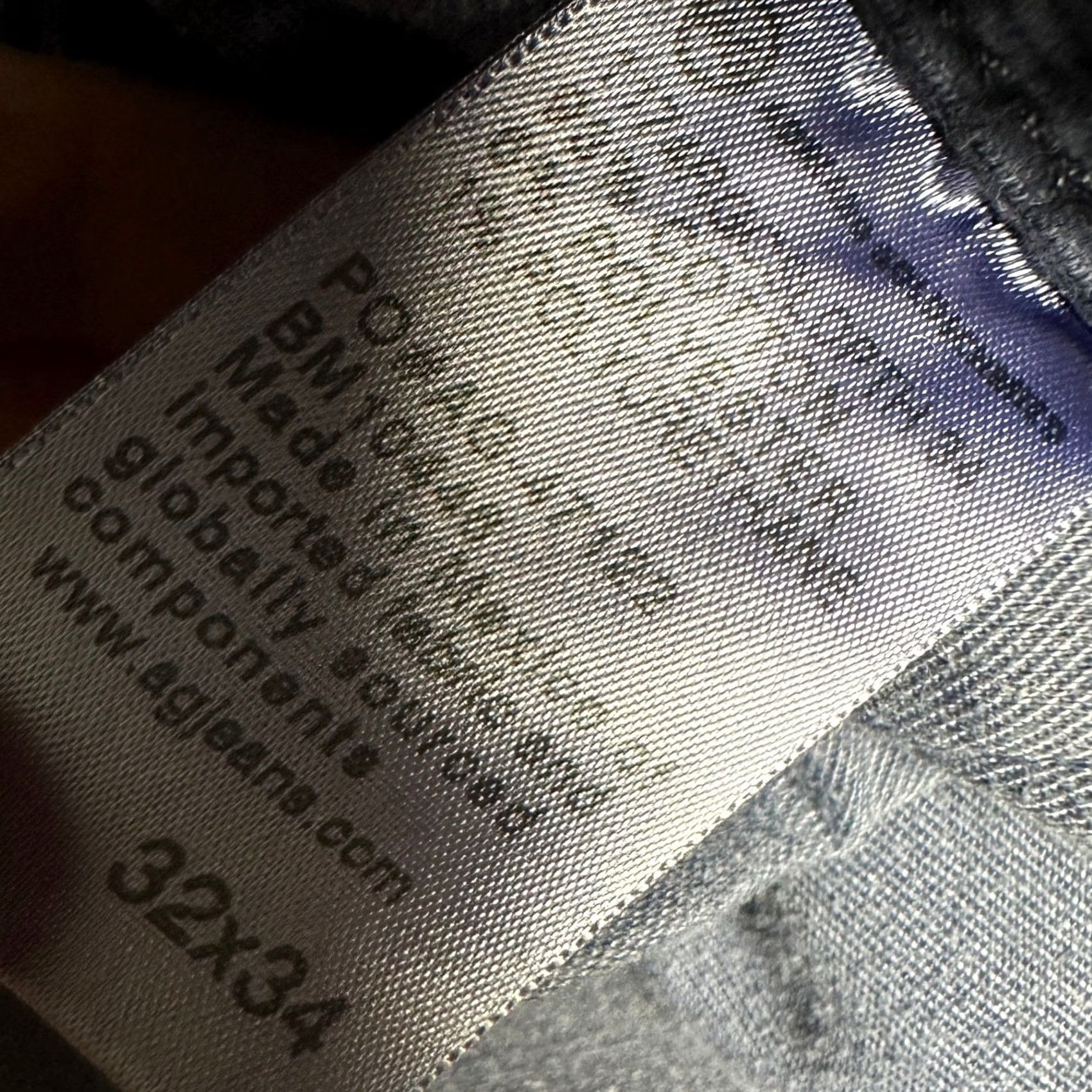 Vintage AG Adriano Goldschmied Pants Mens 32x34 The Graduate Corduroy Tailored Leg Gray Chino Slim Straight 5-Pocket Size US 32 / EU 48 - 7 Thumbnail