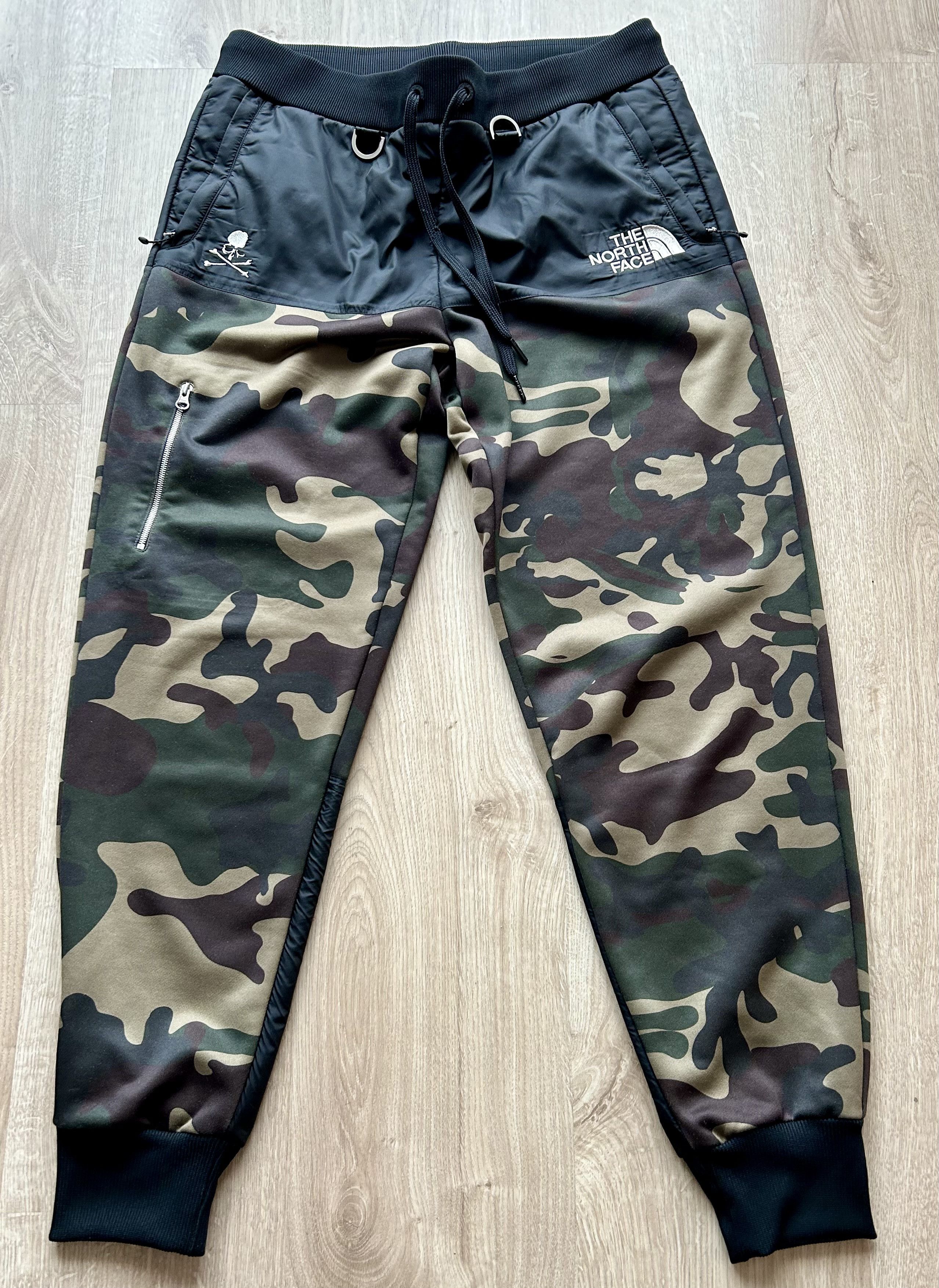 image of Mastermind Japan x The North Face Mastermind The North Face Collab in Camuflage Green Black (Size 3