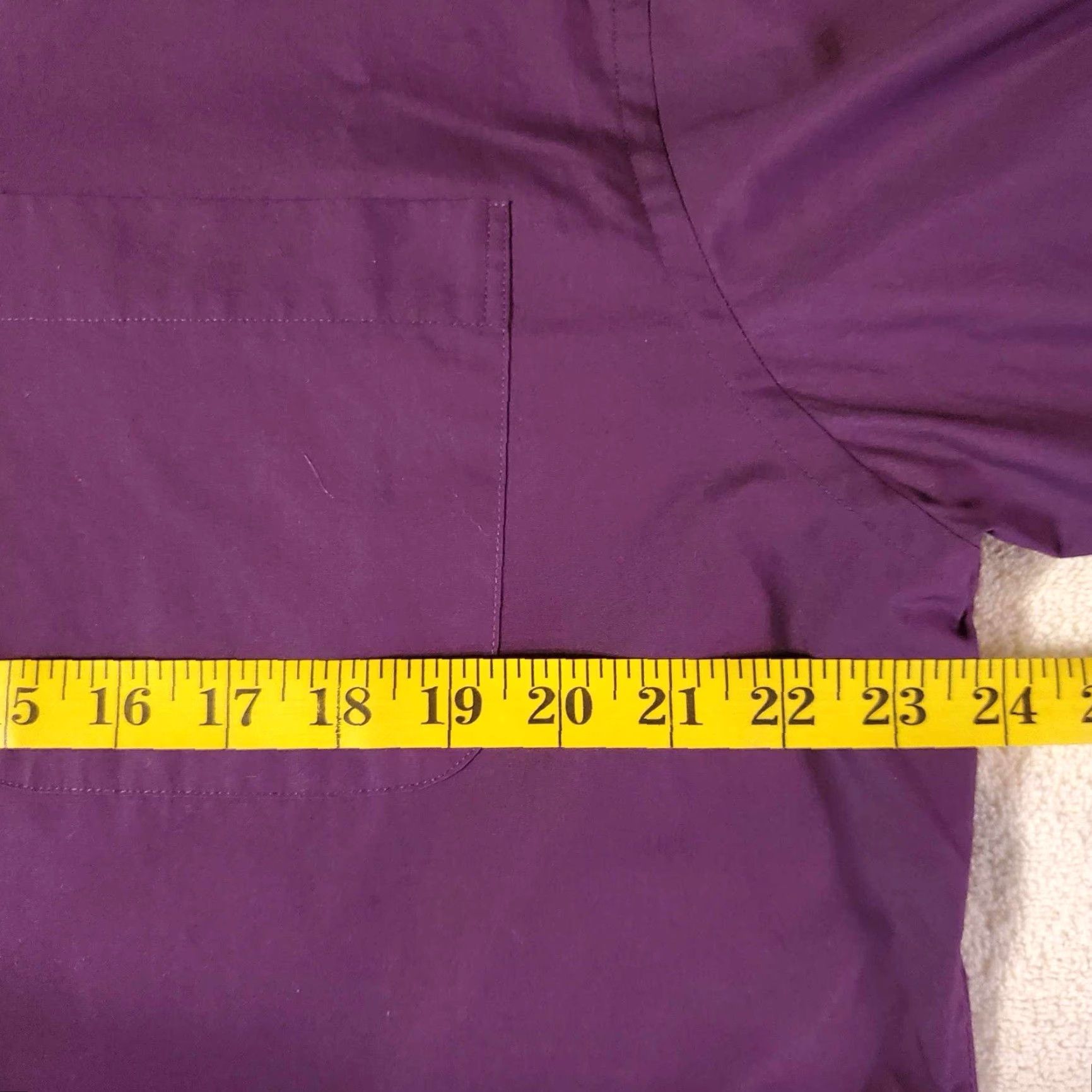 Enro ENRO Dress Shirt Purple 16-34/35 Button Up Long Sleeve Men Regular Colorful Classic Size 42R - 4 Thumbnail