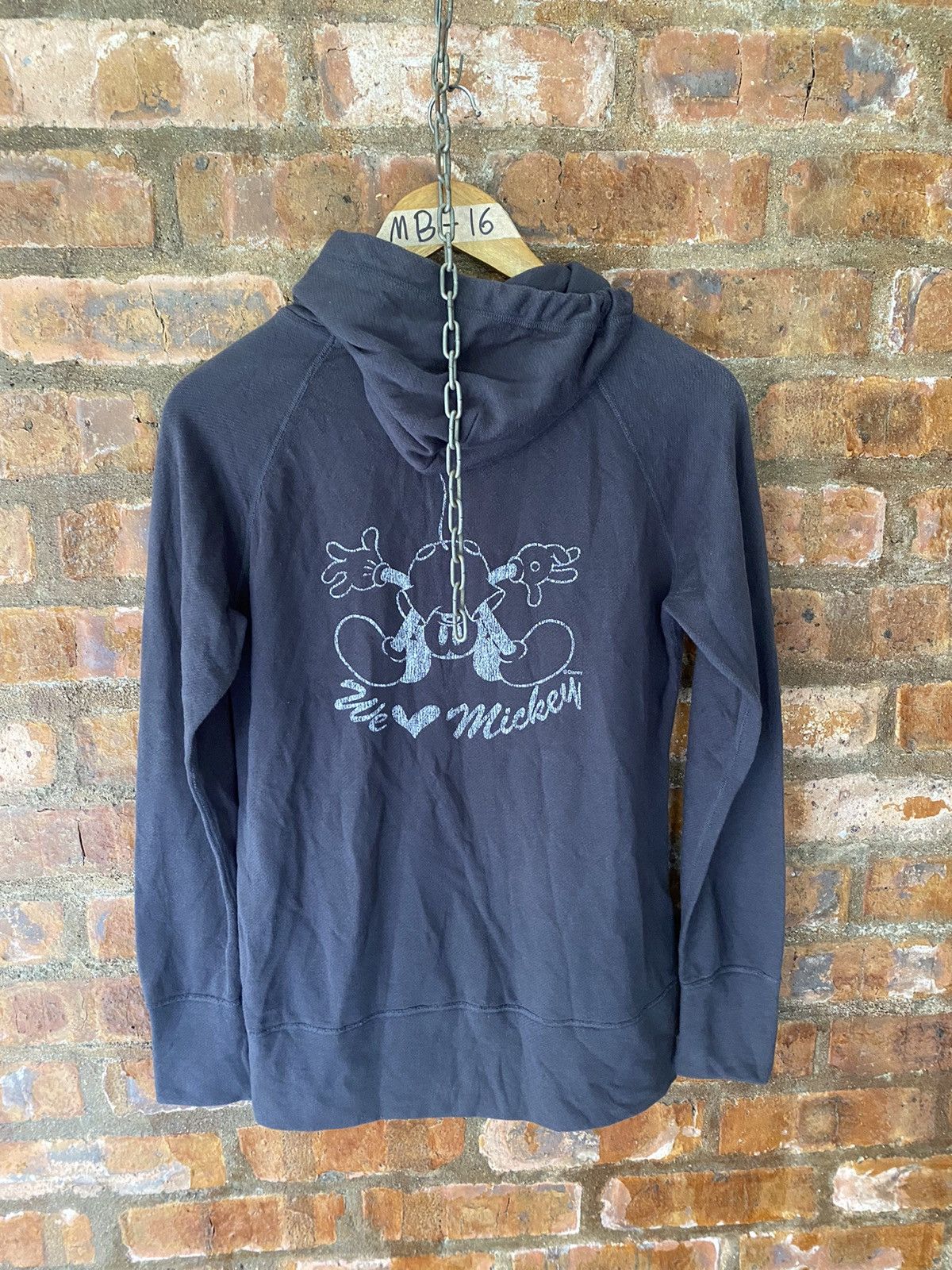Yohji Yamamoto Vtg Ined x Mickey hoodie Size US M / EU 48-50 / 2 - 5 Thumbnail