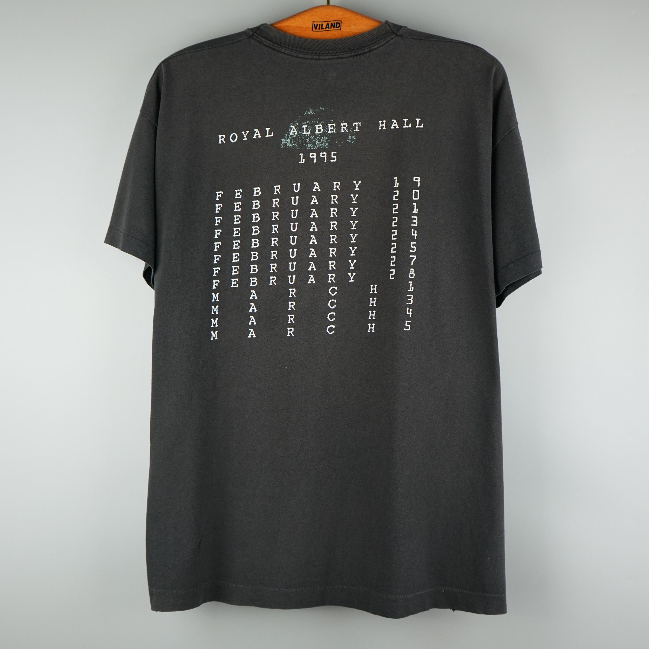Band Tees × Vintage 1995 Eric Clapton Royal Albert Hall T-Shirt Size US XL / EU 56 / 4 - 13 Thumbnail