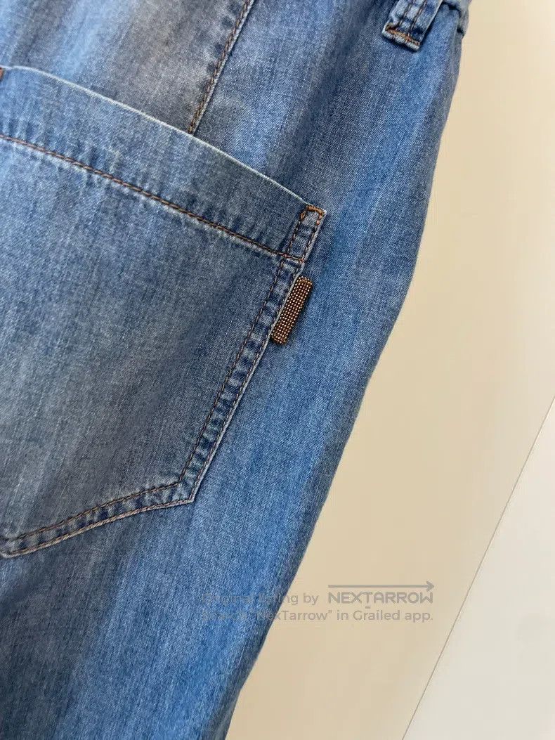 Brunello Cucinelli Brunello Cucinelli Cone Shape Five Pocket Long Pants Size 26" / US 2 / IT 38 - 5 Thumbnail