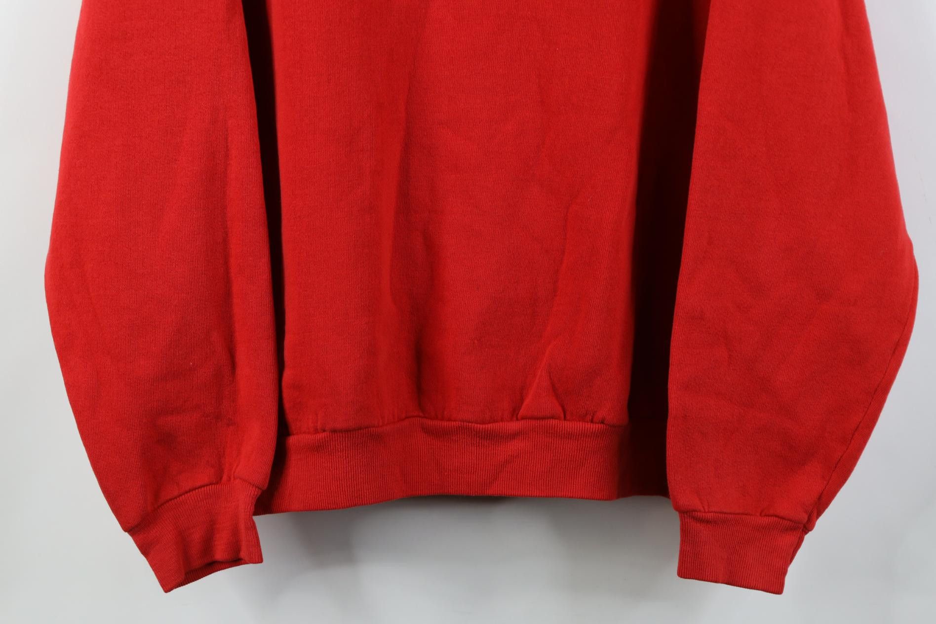 Russell Athletic Vintage 80s Russell Athletic Fit Crewneck Sweatshirt Red USA Size L / US 10 / IT 46 - 3 Thumbnail