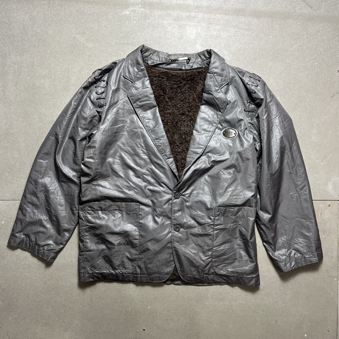 Other Jean Paul Isola Faux Fur Blazer Jacket Size US L / EU 52-54 / 3 - 1 Thumbnail