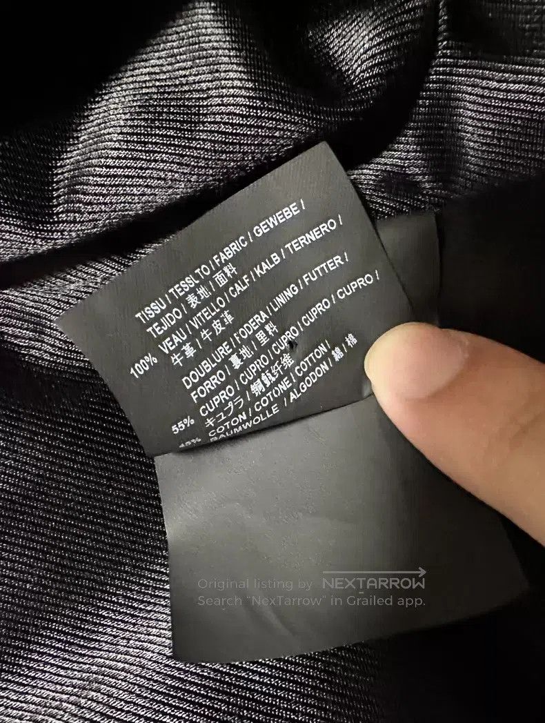 Saint Laurent Paris Saint Laurent Paris Motorcycle Jacket, Leather Jacket Size US S / EU 44-46 / 1 - 5 Thumbnail