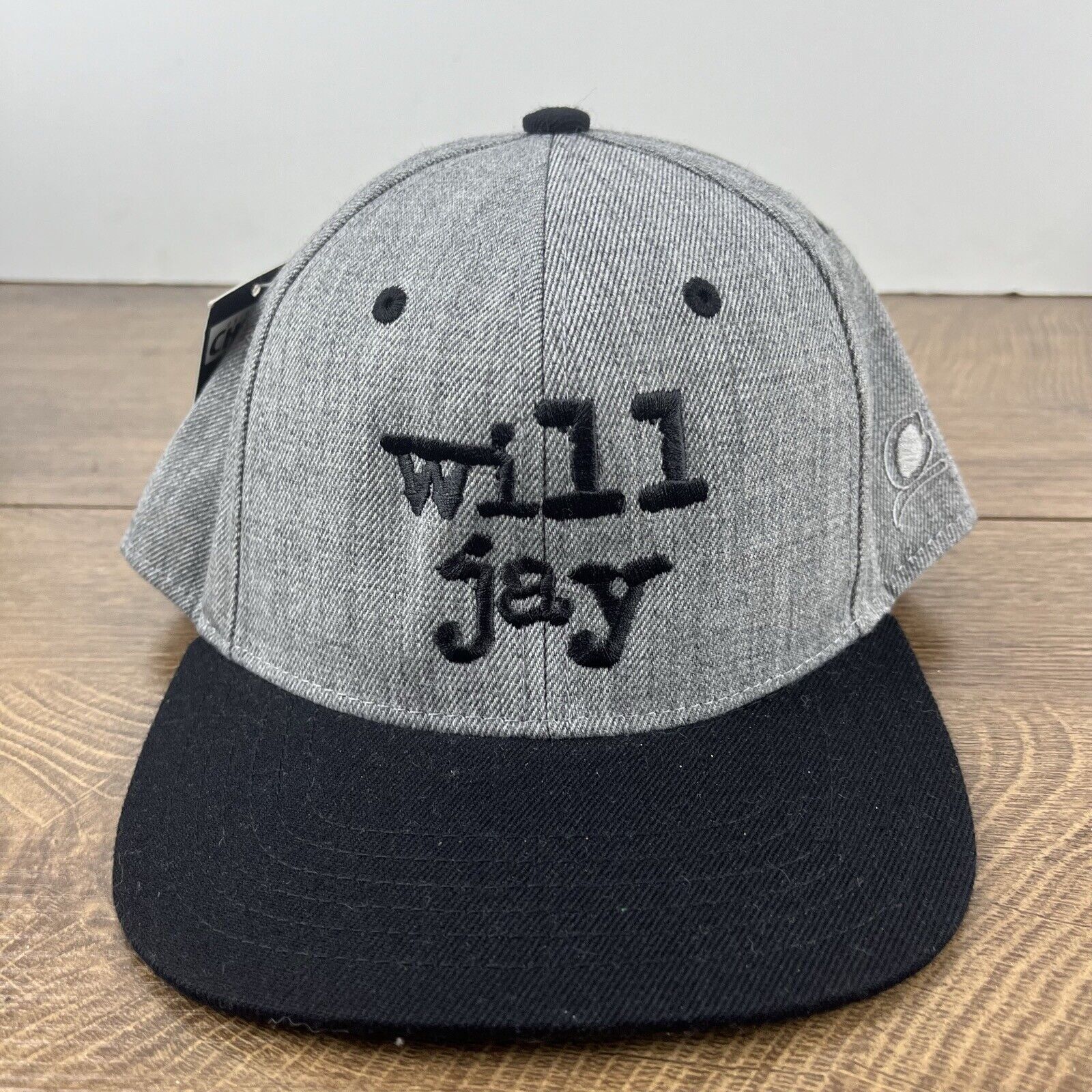 Other Will Jay Snapback Hat Gray Adjustable Hat Adult Fit Gray Hat Size ONE SIZE - 5 Thumbnail
