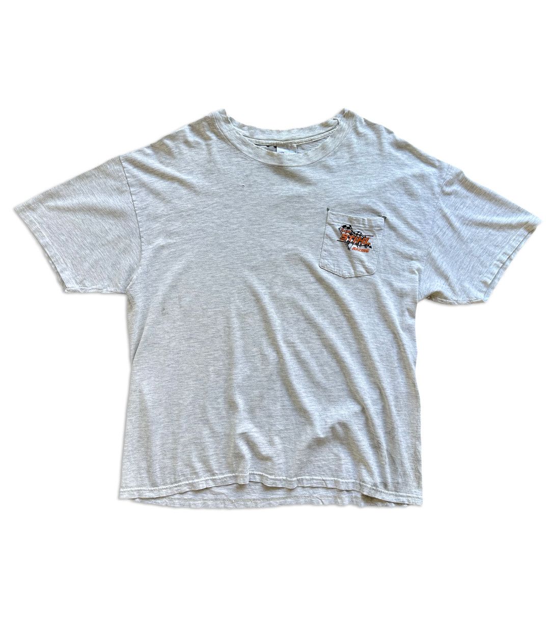 Vintage 90's Vintage Stihl Racing T-Shirt Size US XL / EU 56 / 4 - 1 Thumbnail