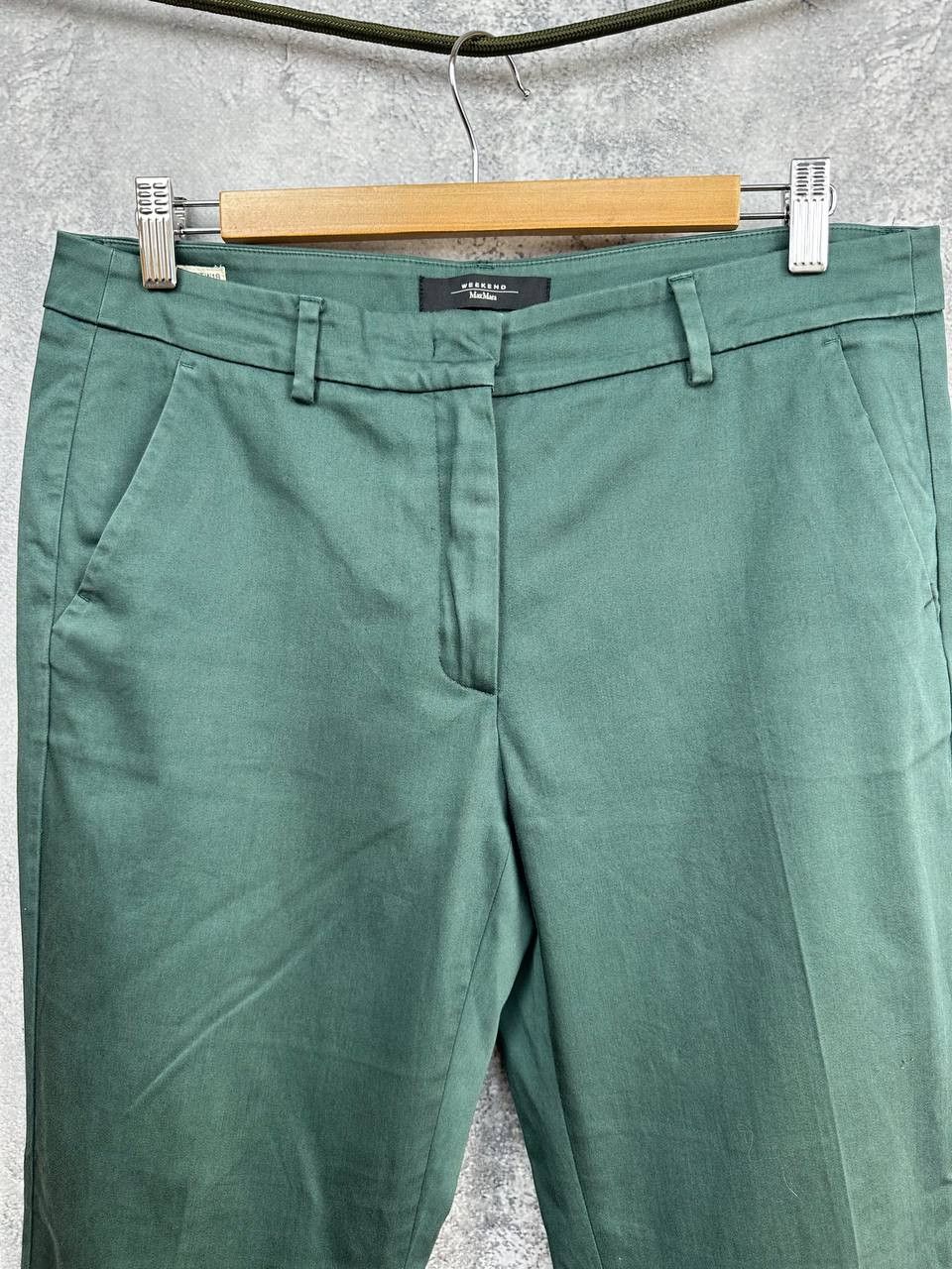 Weekend Max Mara Weekend Max Mara Cropped Cigarette FITW18 Pants Trousers Size 32" / US 10 / IT 46 - 4 Thumbnail