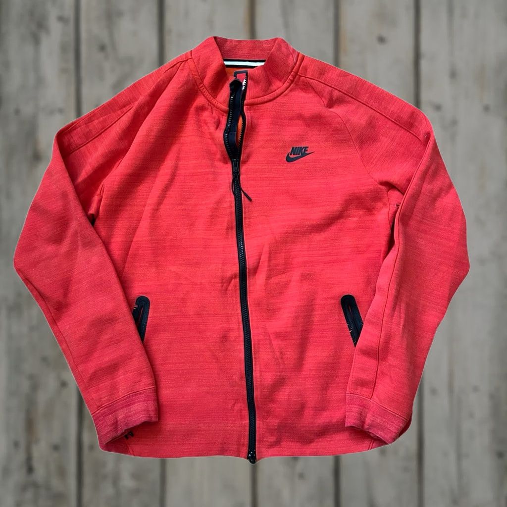 Nike Nike Tech Fleece Track Jacket Men’s M Red Size US M / EU 48-50 / 2 - 1 Thumbnail