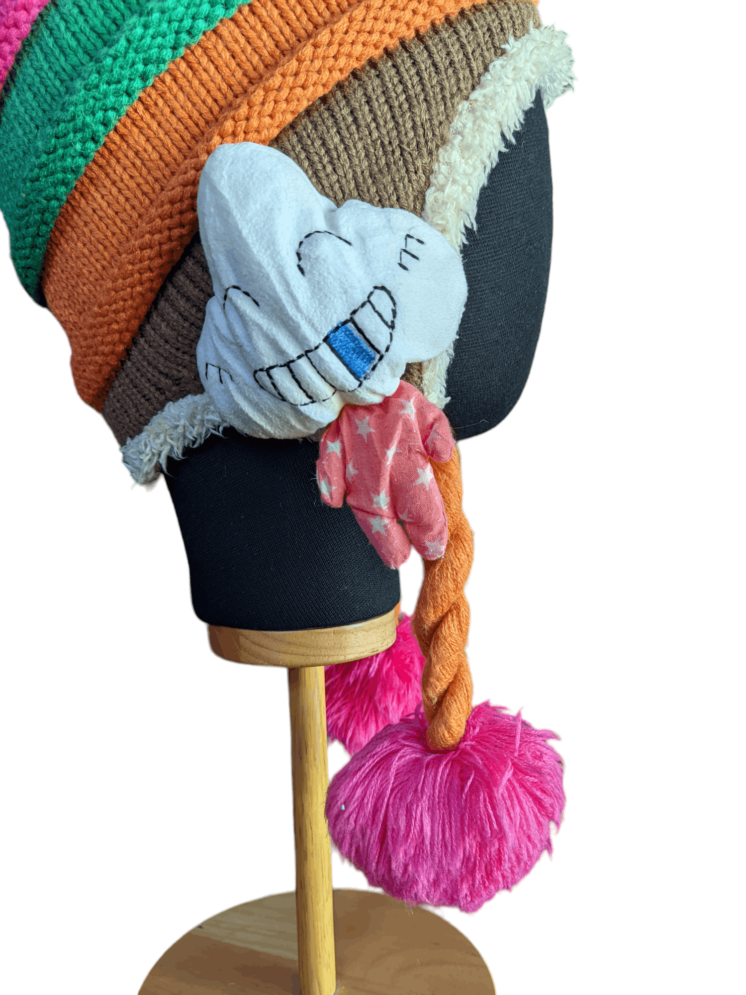 Bear-C Beanie Hats With Bear Left and Right Ear