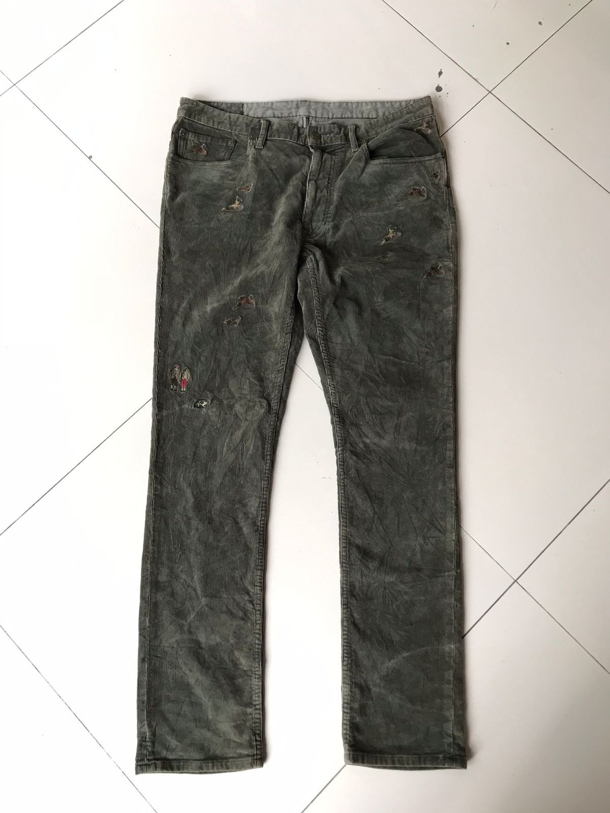 Polo Ralph Lauren Green Jeans Size US 40 / EU 56 - 3 Thumbnail