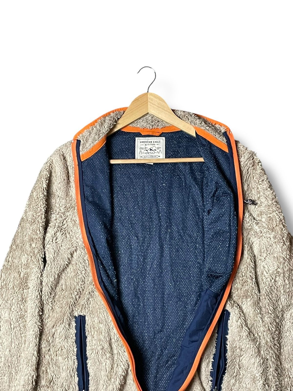 American Eagle Outfitters × Vintage American Eagle Outfitters Fleece Jacket (28) Size US M / EU 48-50 / 2 - 5 Thumbnail
