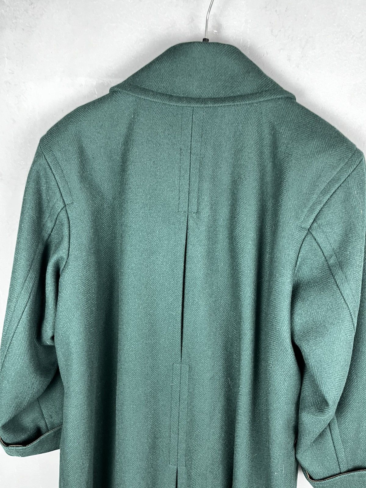 Yves Saint Laurent saint laurent gren coat vintage 80s Size S / US 4 / IT 40 - 13 Thumbnail