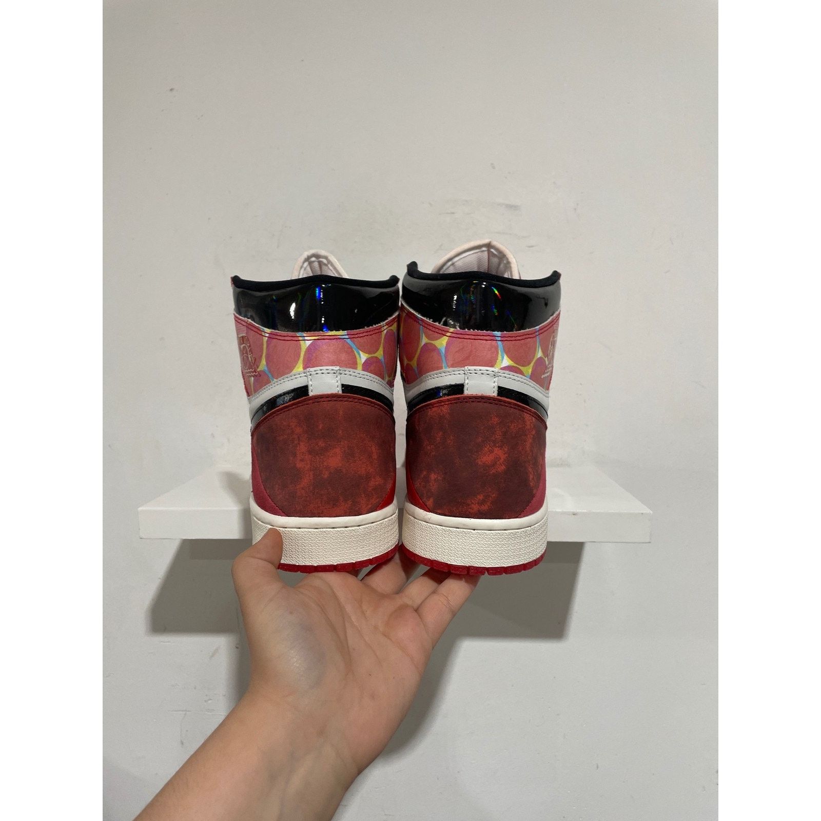 Nike JORDAN 1 HIGH SPIDER MAN ACROSS THE SPIDER VERSE SIZE 14 NEW Size US 14 / EU 47 - 3 Thumbnail