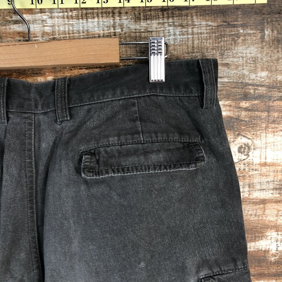 Japanese Brand Polo Grey Cargo Multipocket Pants #A1398 Size US 32 / EU 48 - 19 Thumbnail