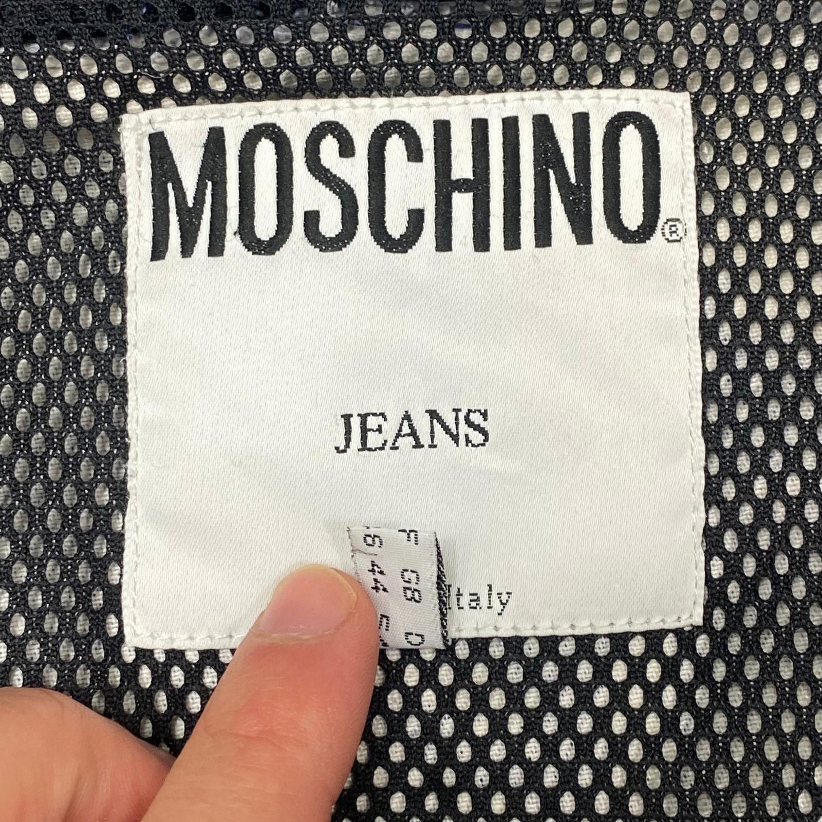 Moschino Moschino Jeans ‘99 Ethno Denim Jacket - IT54 (L/XL) Size US L / EU 52-54 / 3 - 9 Thumbnail