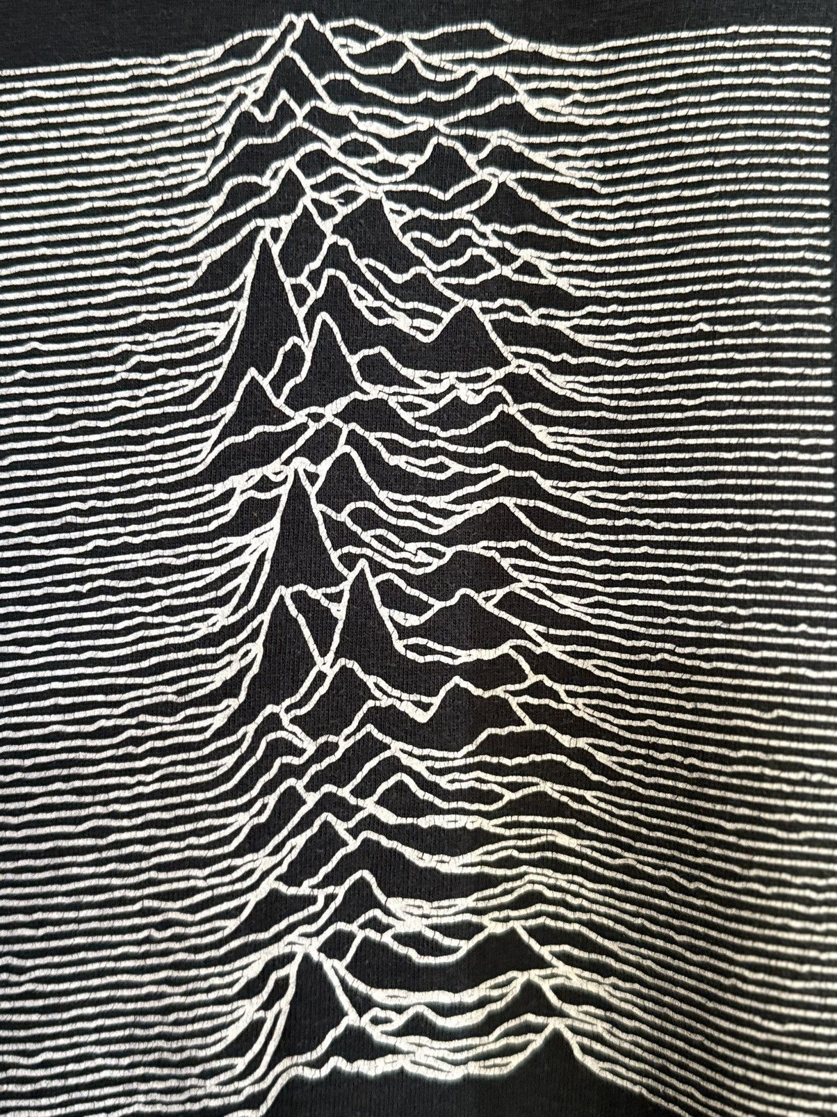 Band Tees × Vintage Vintage Joy Division Unknown Pleasures Faded Tee Size US M / EU 48-50 / 2 - 3 Thumbnail