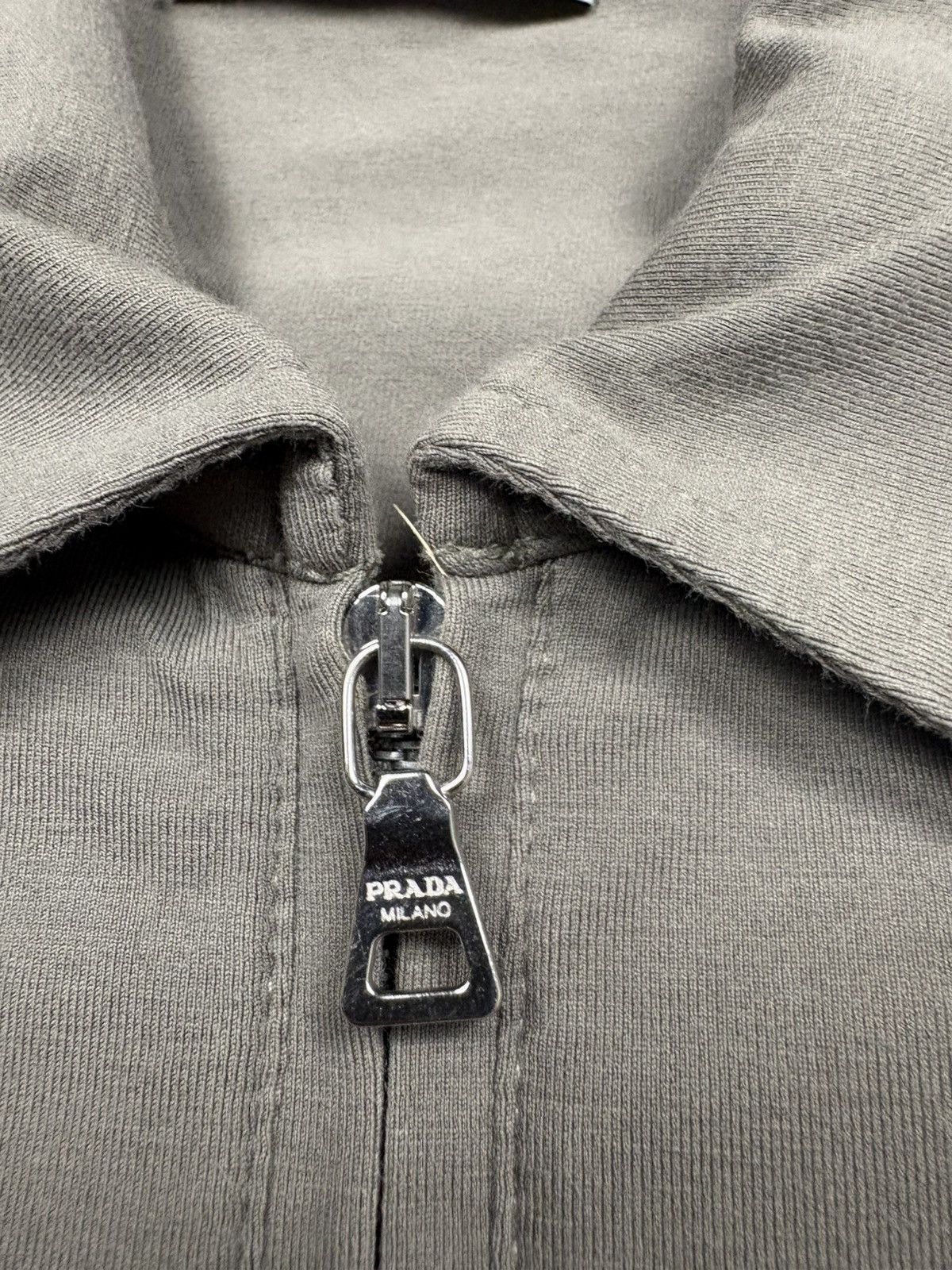 Prada Vintage 00s Prada Sport Red Tab Polo 1/3 Zip Shirt Rare L Size US L / EU 52-54 / 3 - 13 Thumbnail