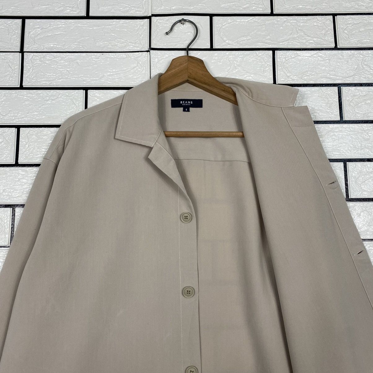 Beams Japan 📌Vintage Button Jacket Beams Heart Size US S / EU 44-46 / 1 - 11 Thumbnail