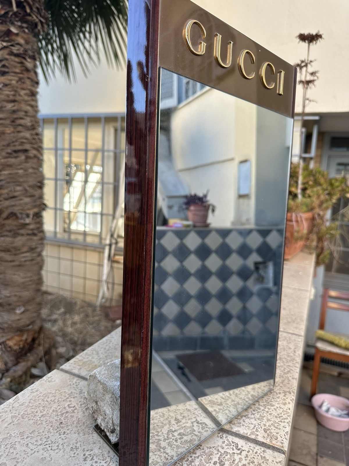 Gucci 🪞🩷 Gucci Table Mirror Antique Vintage RARE Size ONE SIZE - 5 Thumbnail