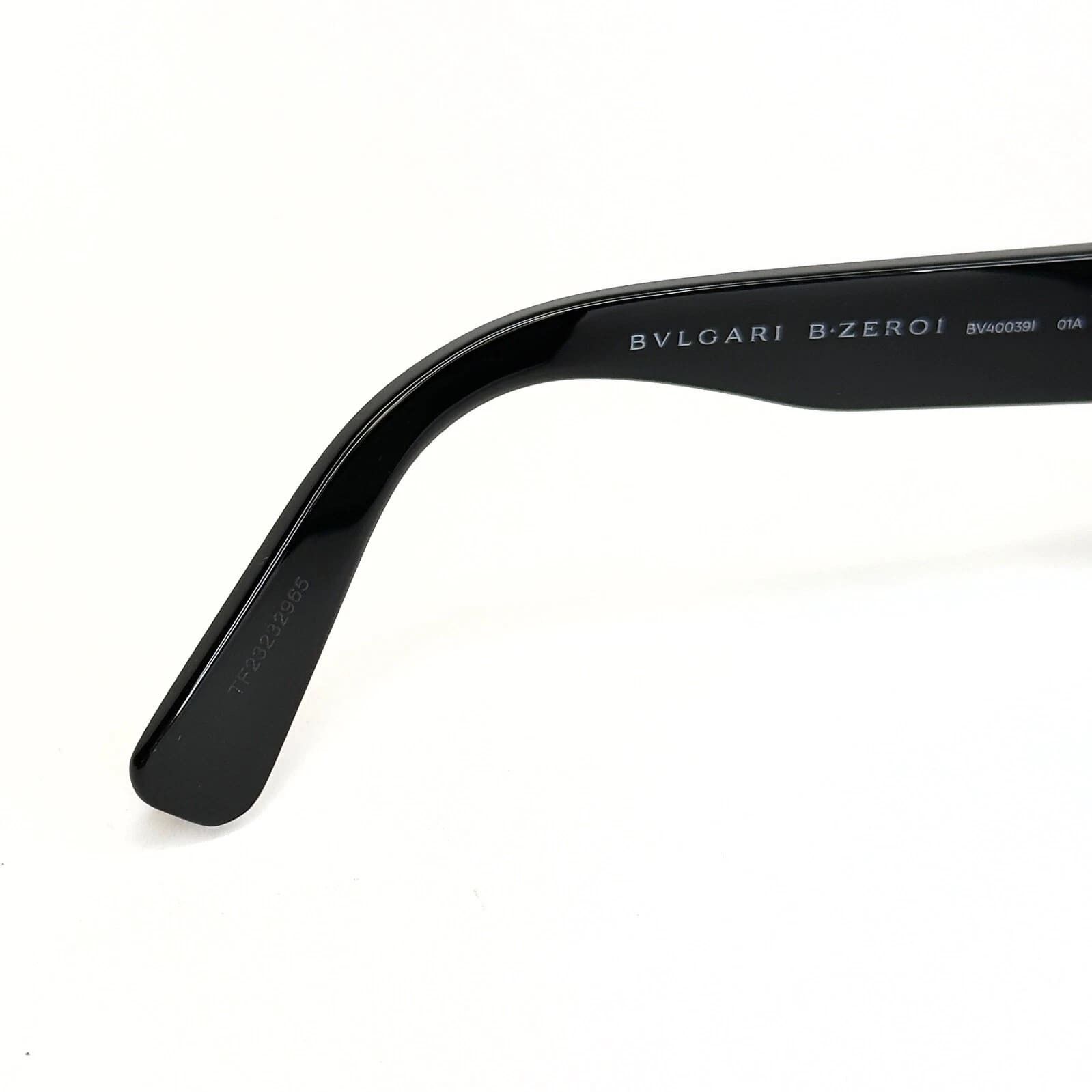 Bvlgari BVLGARI 40039 B.zero1 BV40039I Black Gold Logo Oval 01A Zero Size ONE SIZE - 3 Thumbnail