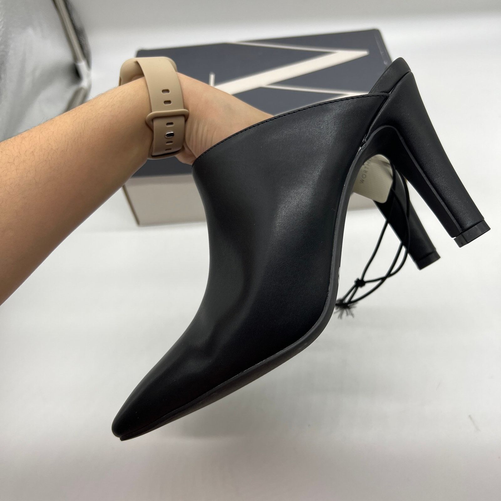 Other Worthington Heeled Mules Black Color Size 10M Size US 10 / IT 40 - 6 Thumbnail