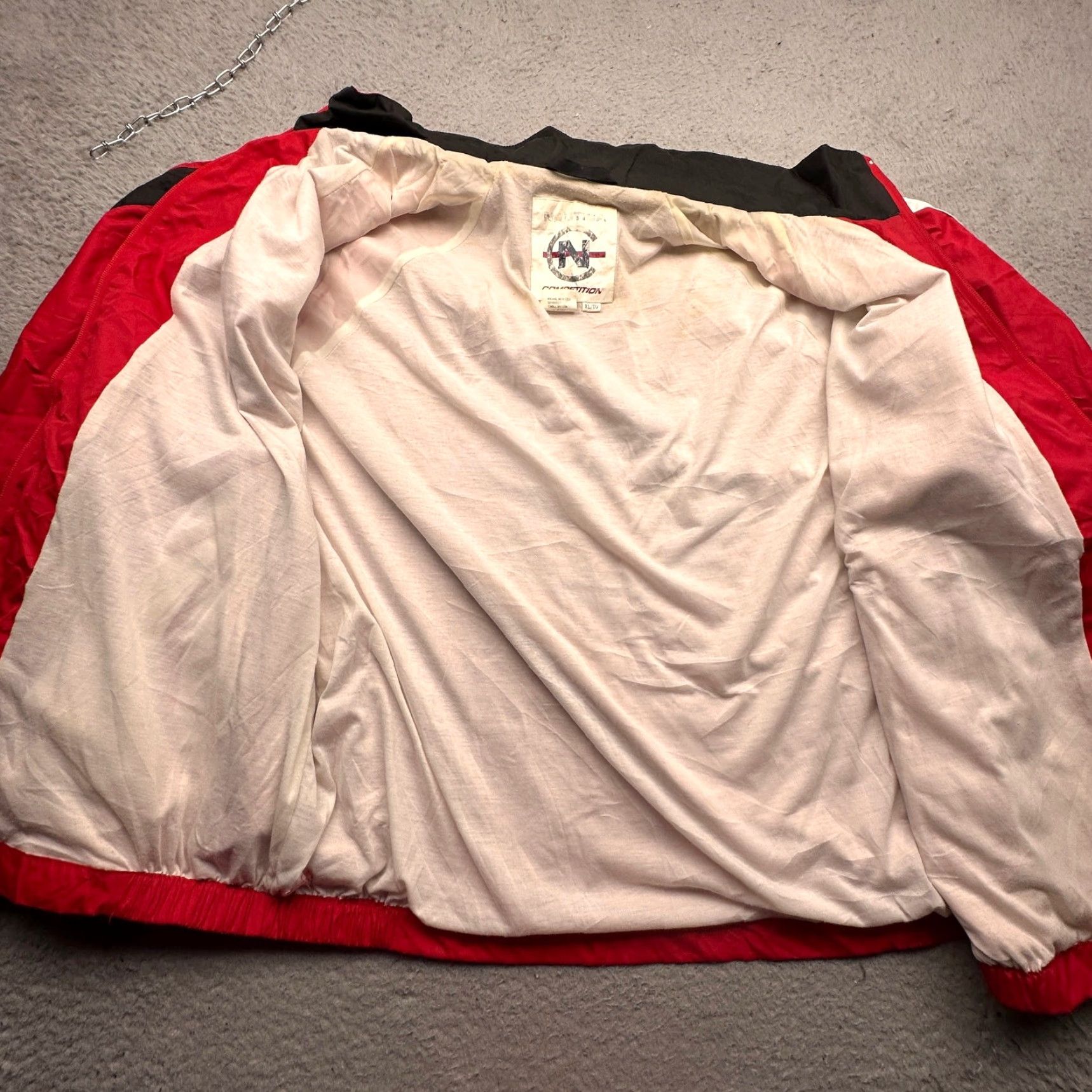 Nautica VINTAGE Nautica Competition Windbreaker Jacket Mens XL Red Logo 90s Windbreaker Jacket Mens XL Red Logo Size US XL / EU 56 / 4 - 7 Thumbnail