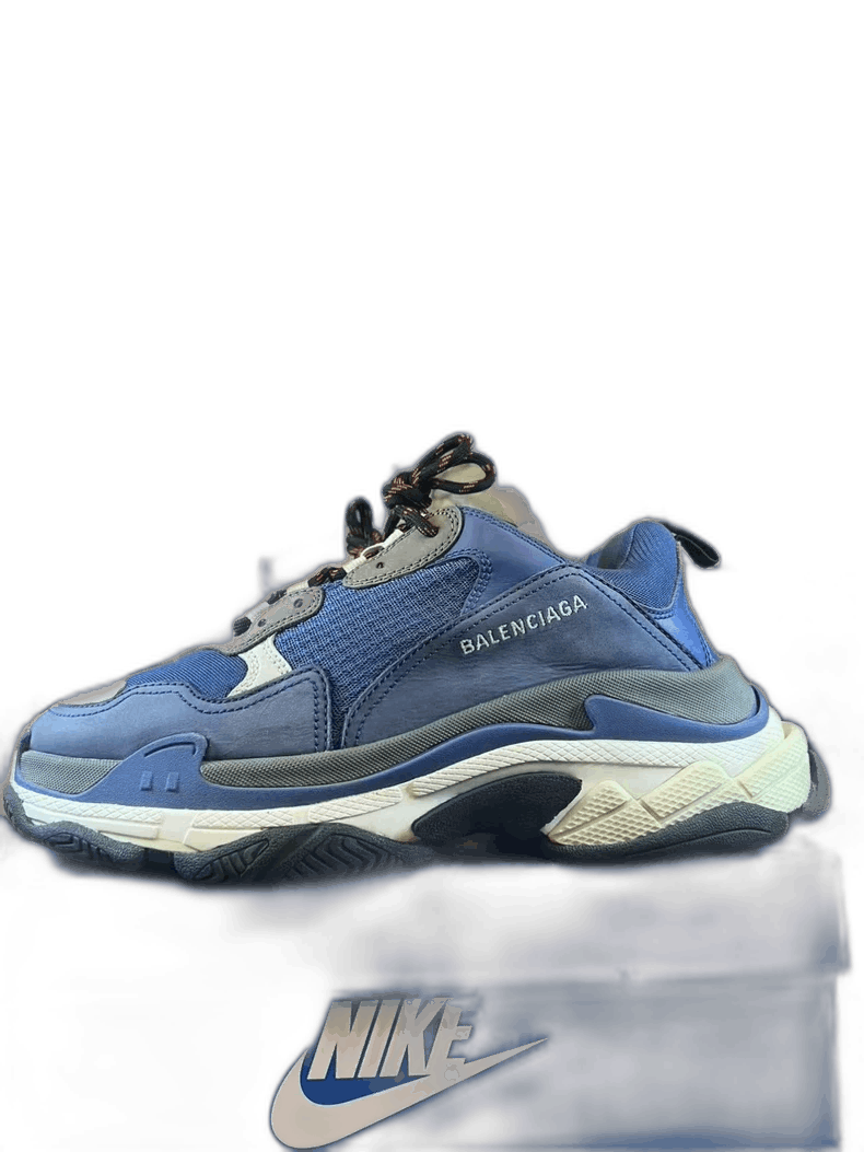 Balenciaga Balenciaga Triple S Sneakers in Misty Blue-2506 Size US 10 / EU 43 - 1 Thumbnail