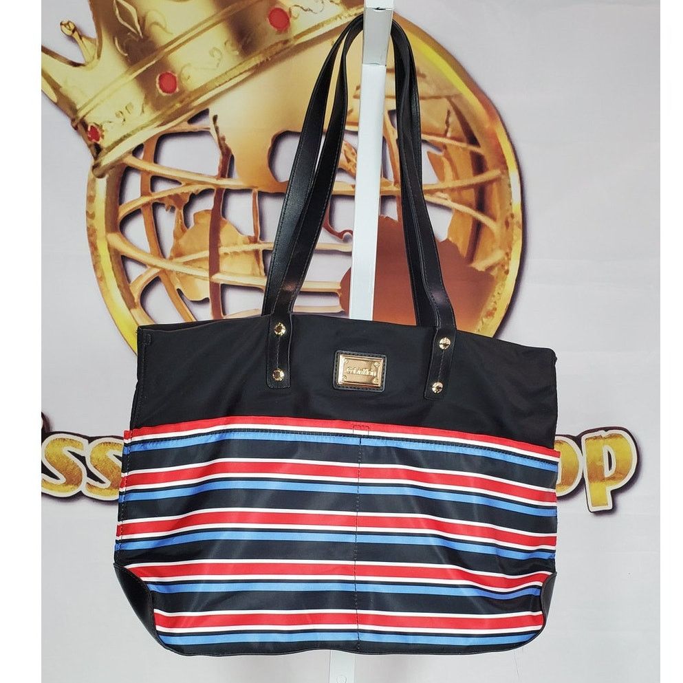 Calvin Klein Calvin Klein Blue Red white Striped Tote Shoulder Bag Size ONE SIZE - 1 Thumbnail