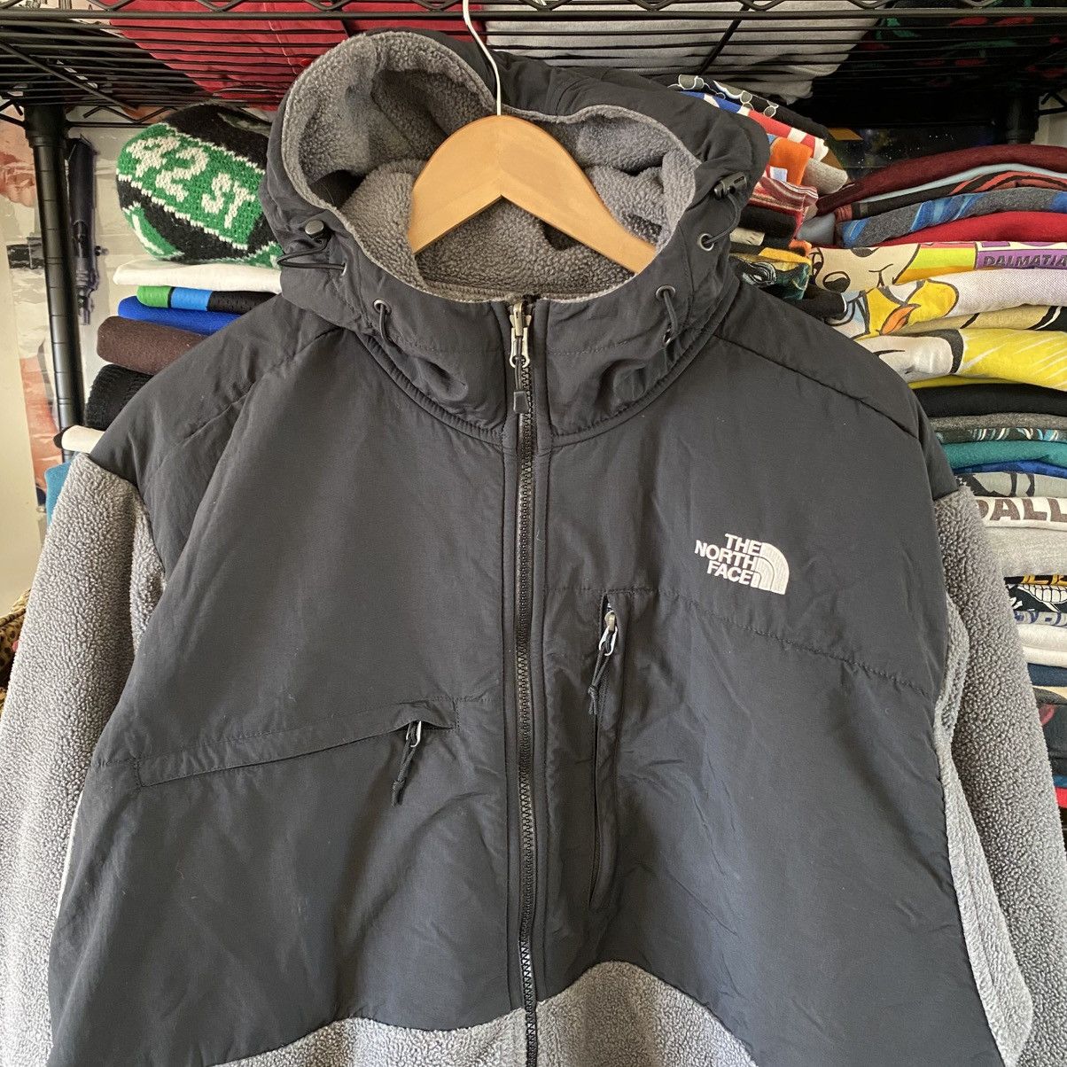The North Face The North Face Retro Denali Hoodie Jacket Black Grey Fleece Size US XXL / EU 58 / 5 - 2 Thumbnail