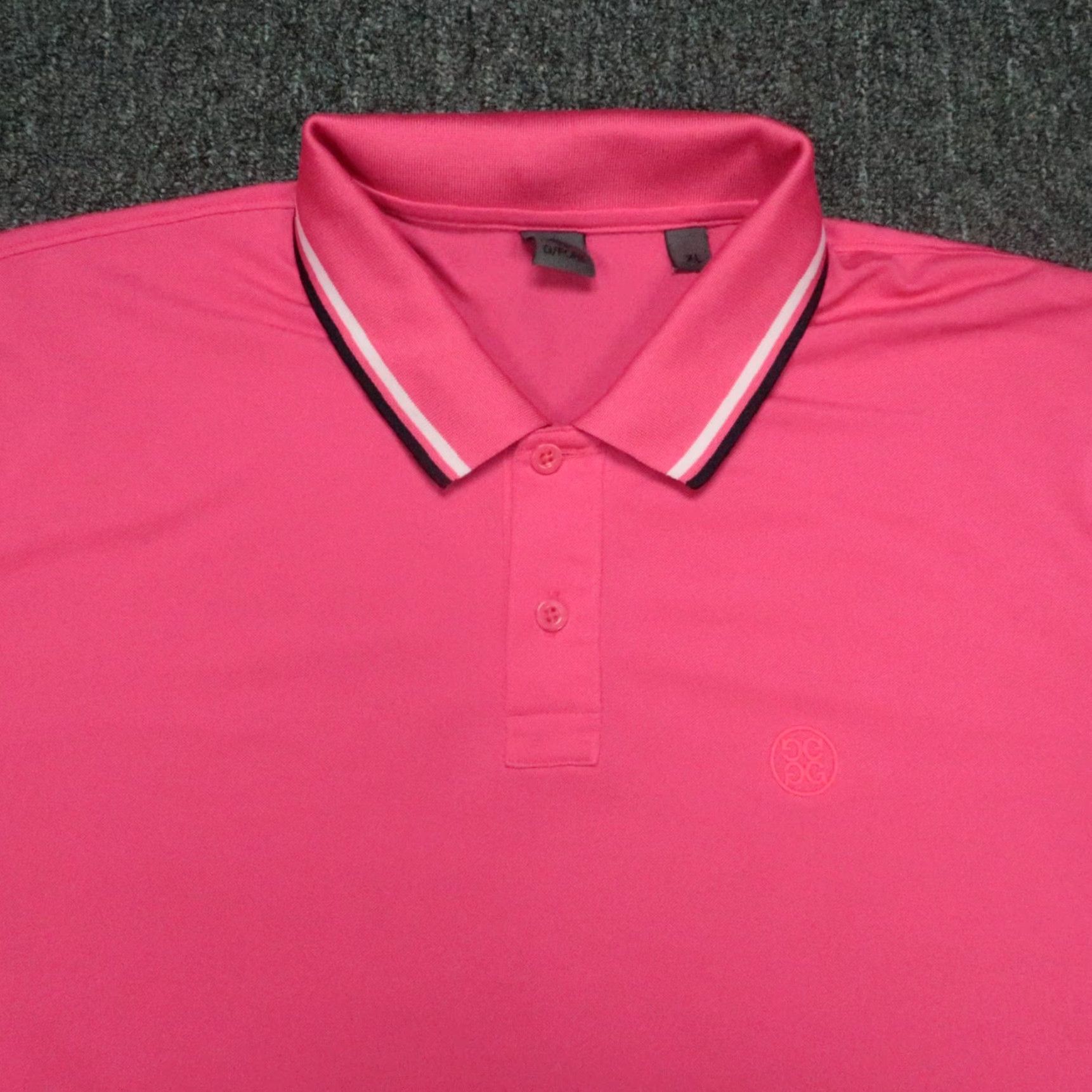 G/FORE G/Fore Shirt Mens Extra Large Pink Golf Performance Polo Short Sleeve XL Size US XL / EU 56 / 4 - 2 Thumbnail