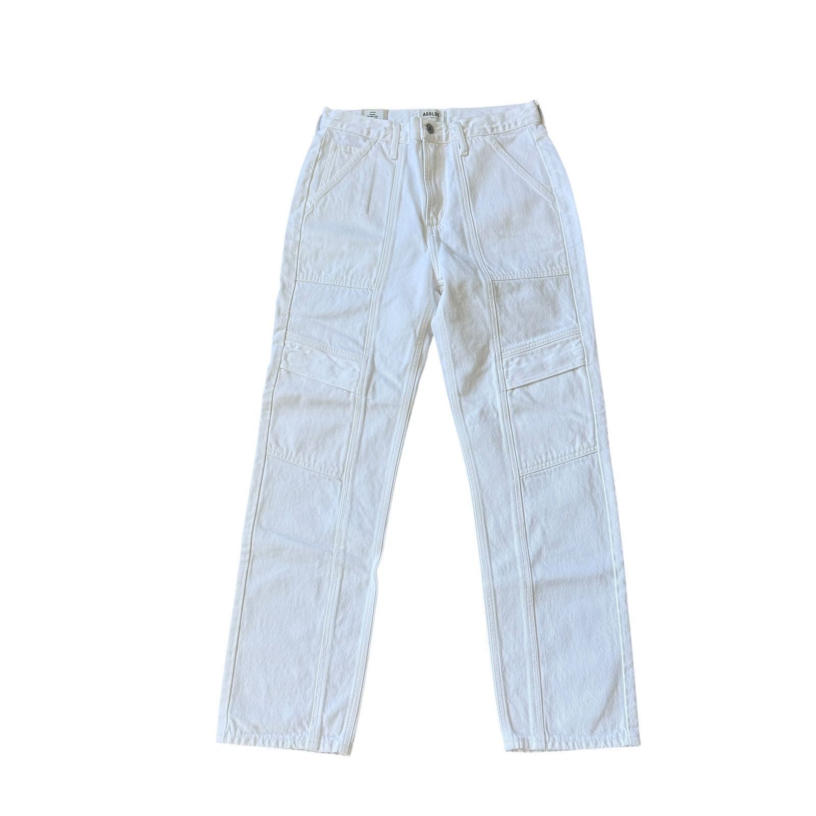Agolde New with Tags AGOLDE Cooper Cargo Jean Milkshake Wash Size 26" / US 2 / IT 38 - 3 Thumbnail