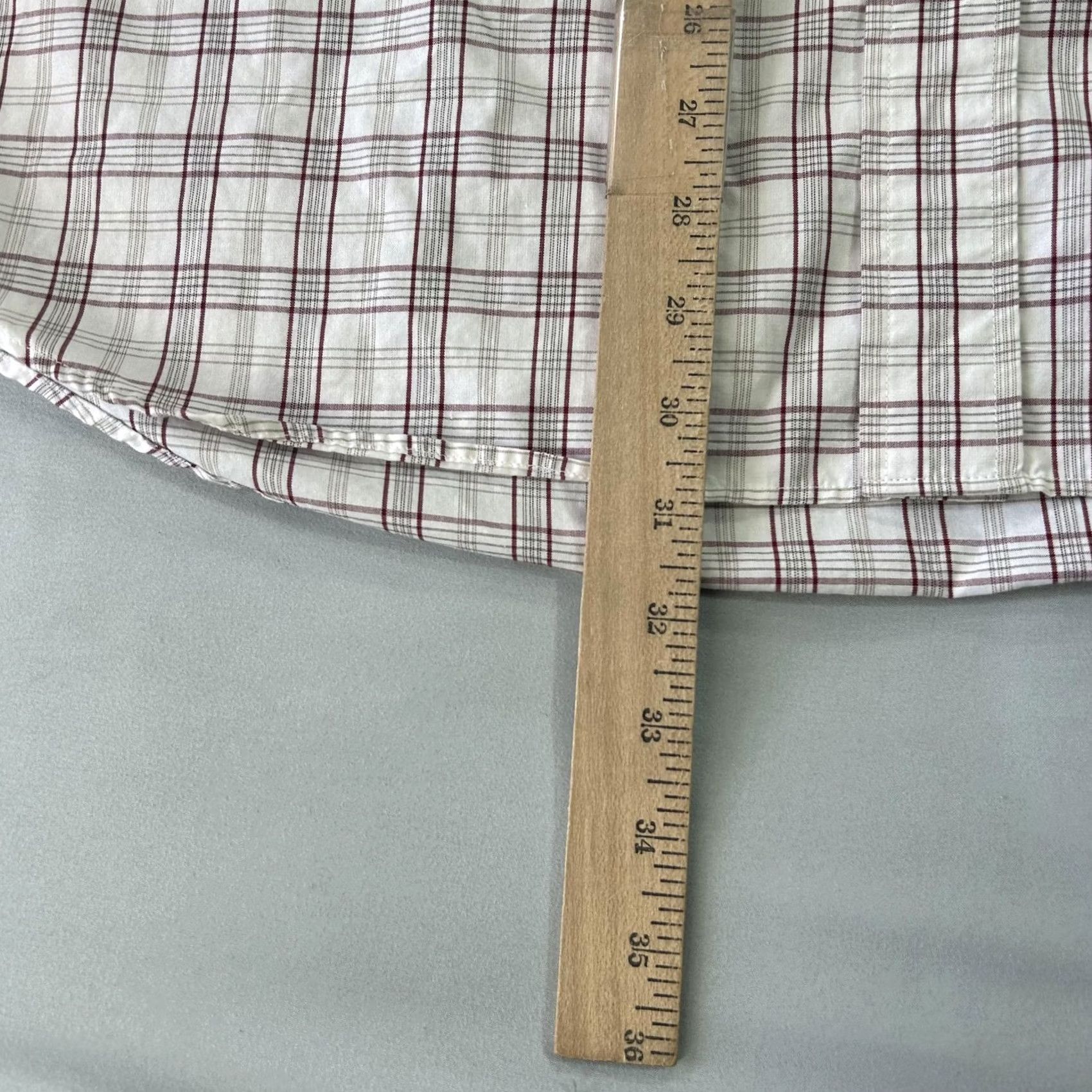 Pendleton Pendleton Shirt Mens XL White Red Plaid Button Down Long Sleeve 100% Cotton Size US XL / EU 56 / 4 - 6 Thumbnail